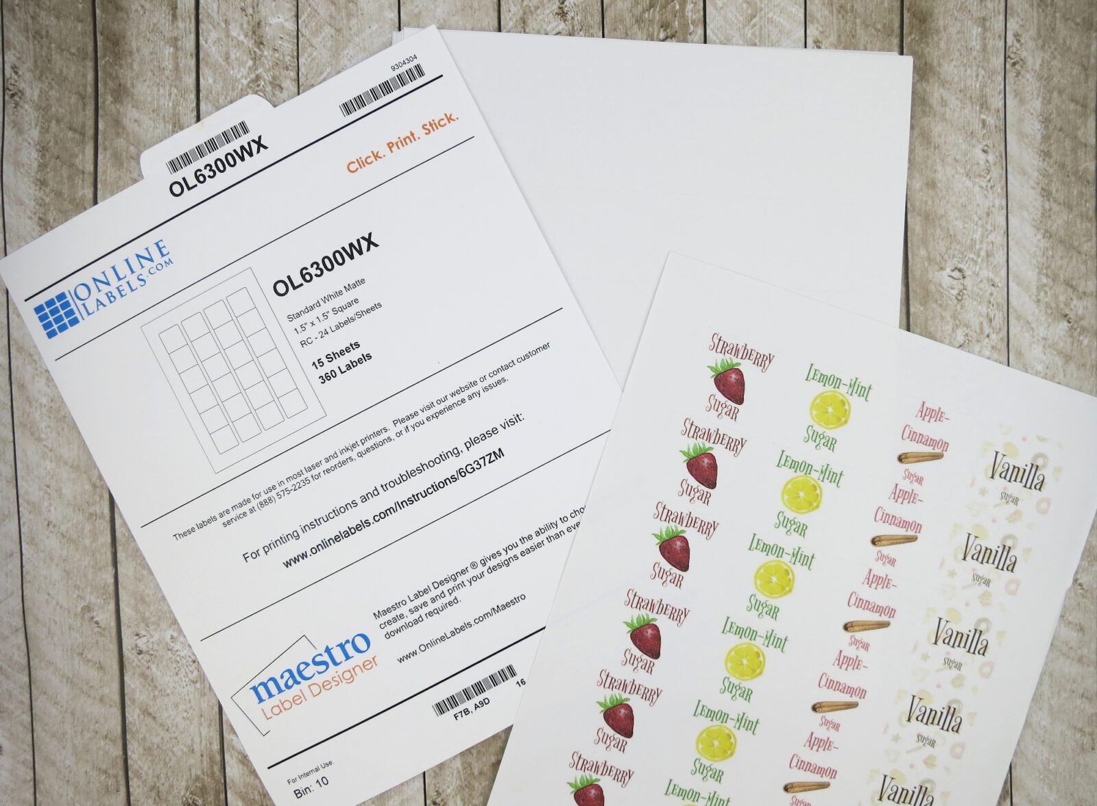 Flavored Sugar Recipes with Free Printable Labels