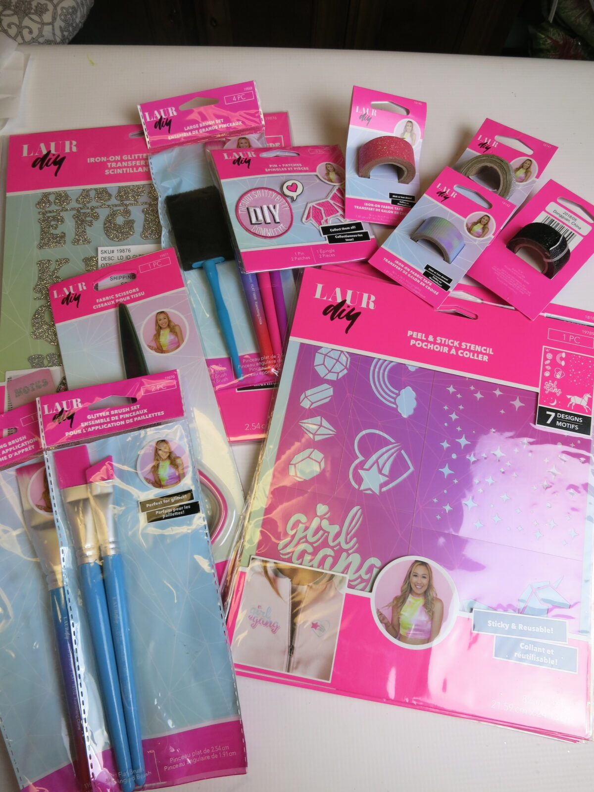 Transform a dress from Goodwill using fabric glitter paints for this awesome galaxy dress DIY.