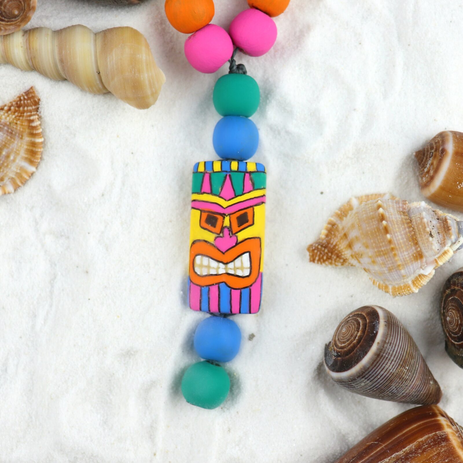 tiki necklace tutorial