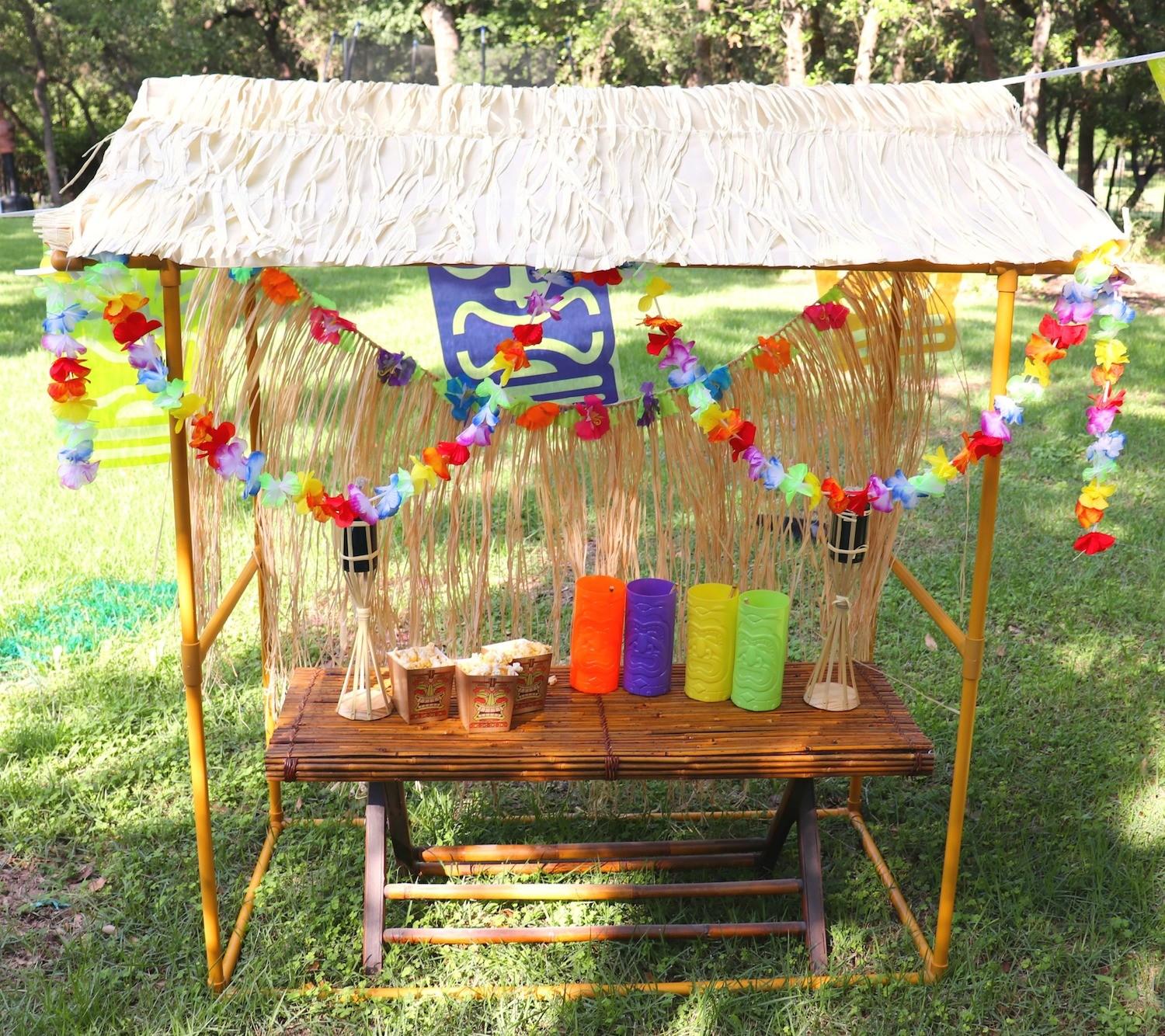 tiki themed party