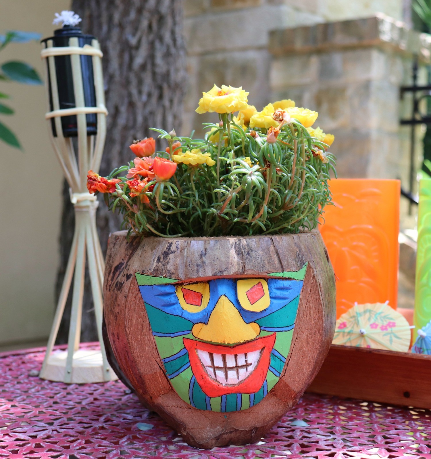 tiki planter