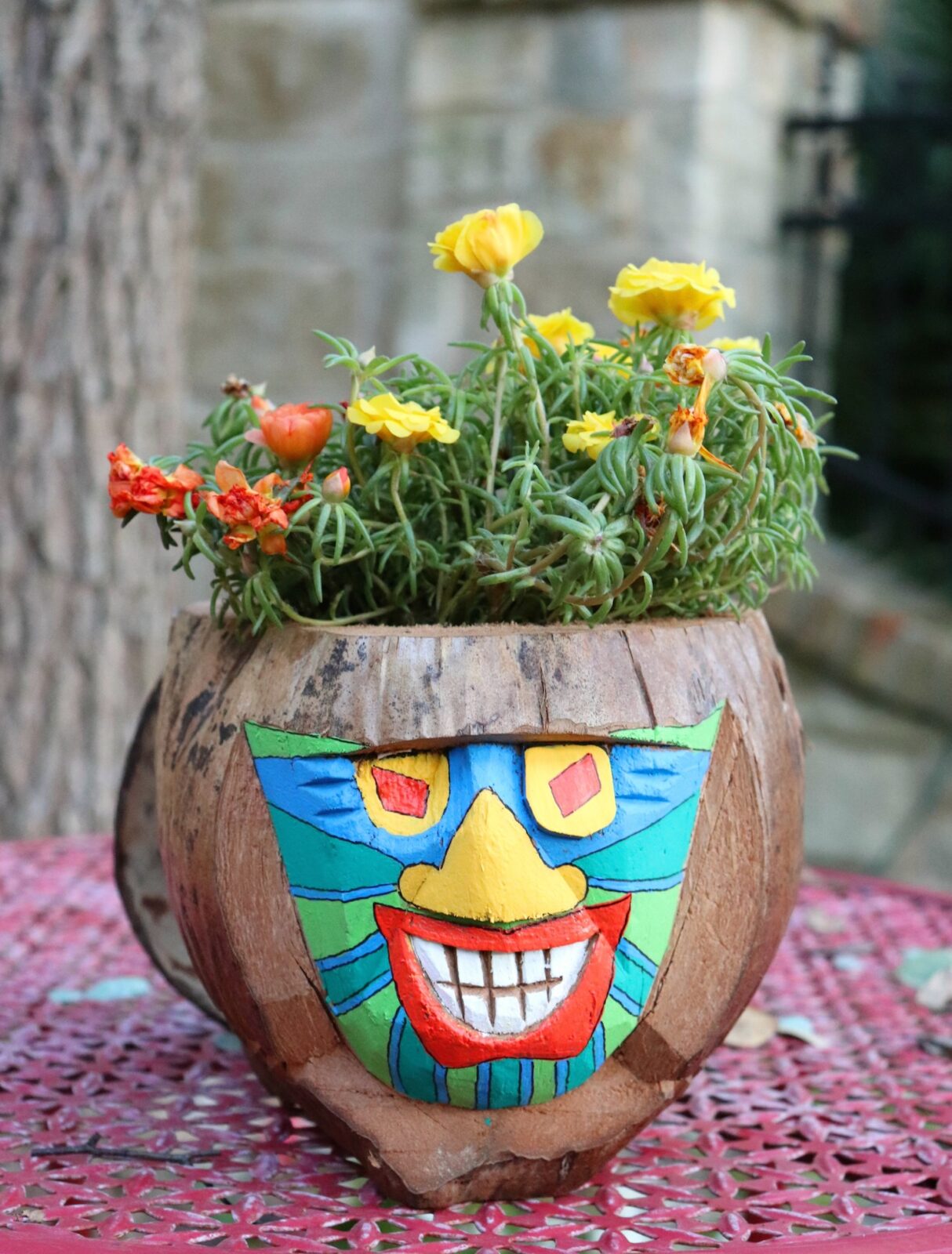 tiki planter