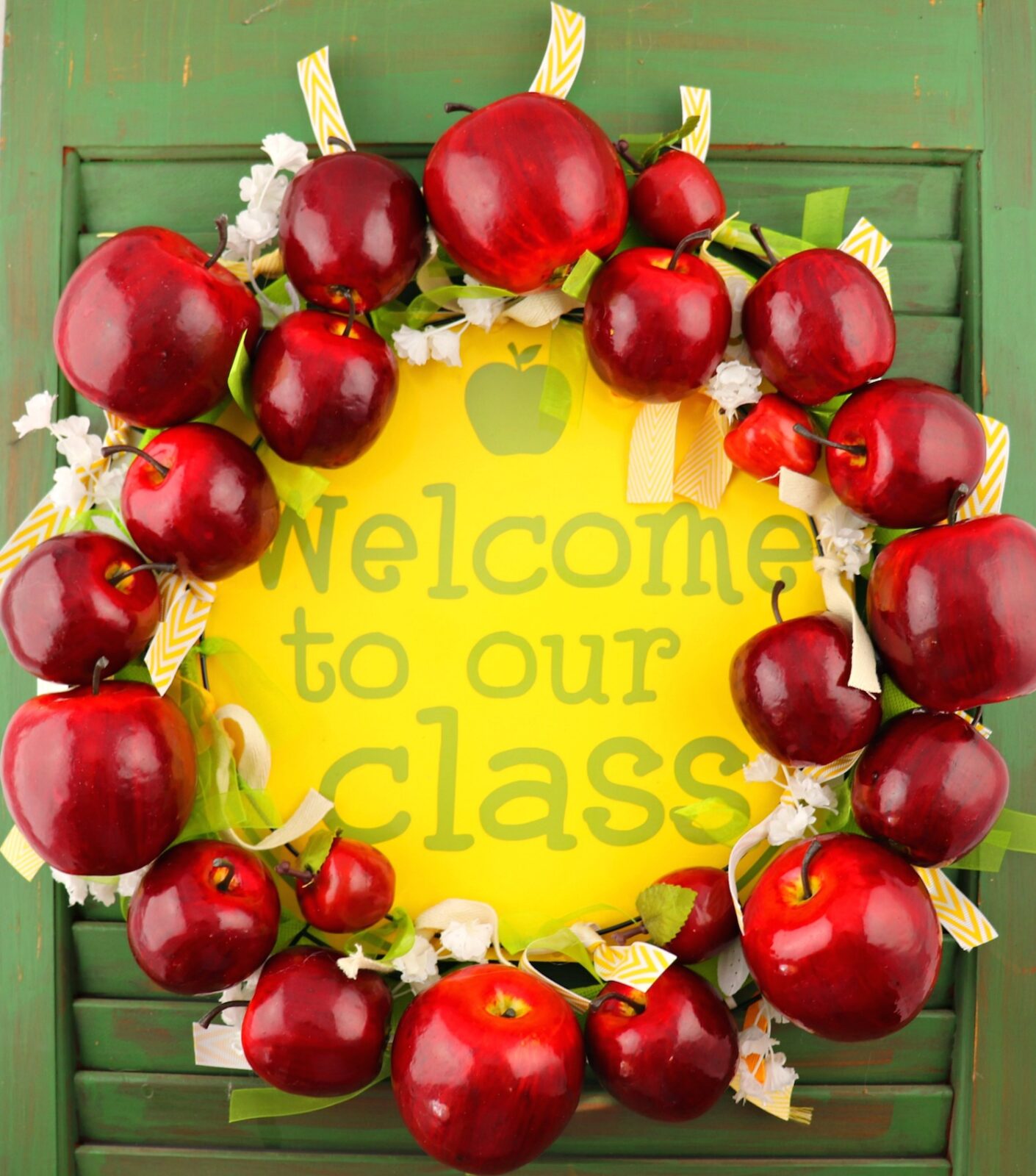classroom wreath