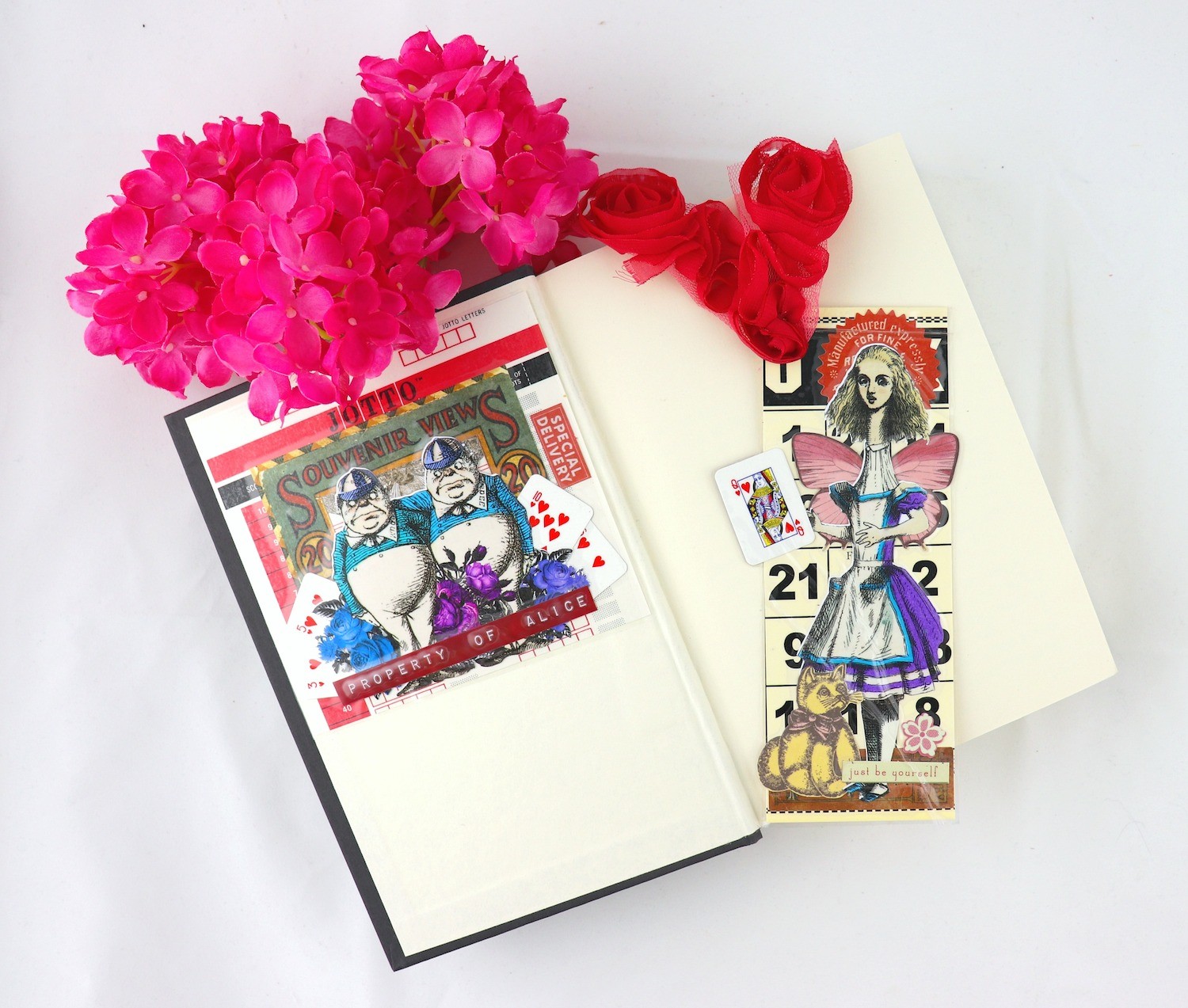 Book Lovers Day Crafts: Bookmark and Bookplate