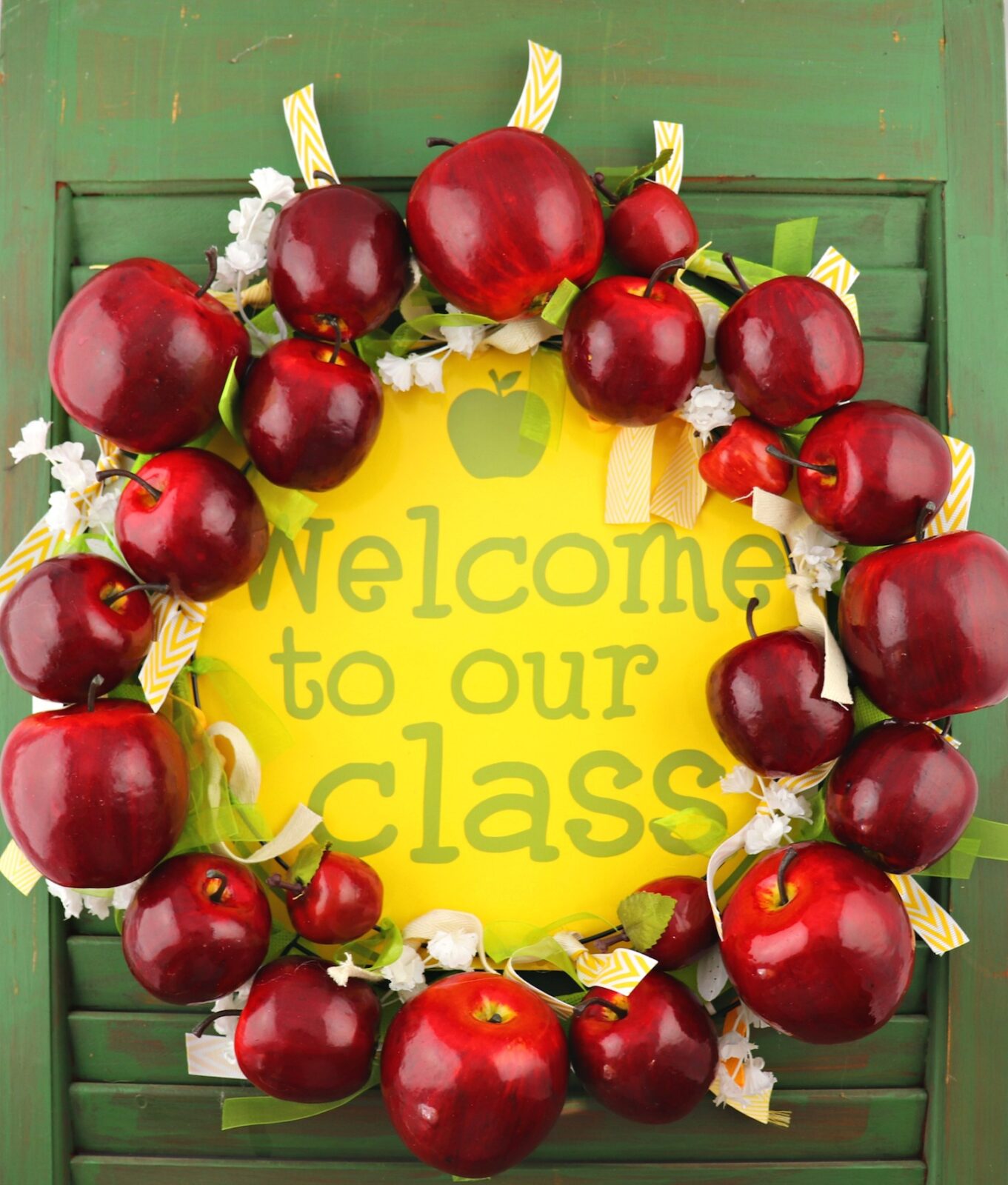 classroom wreath