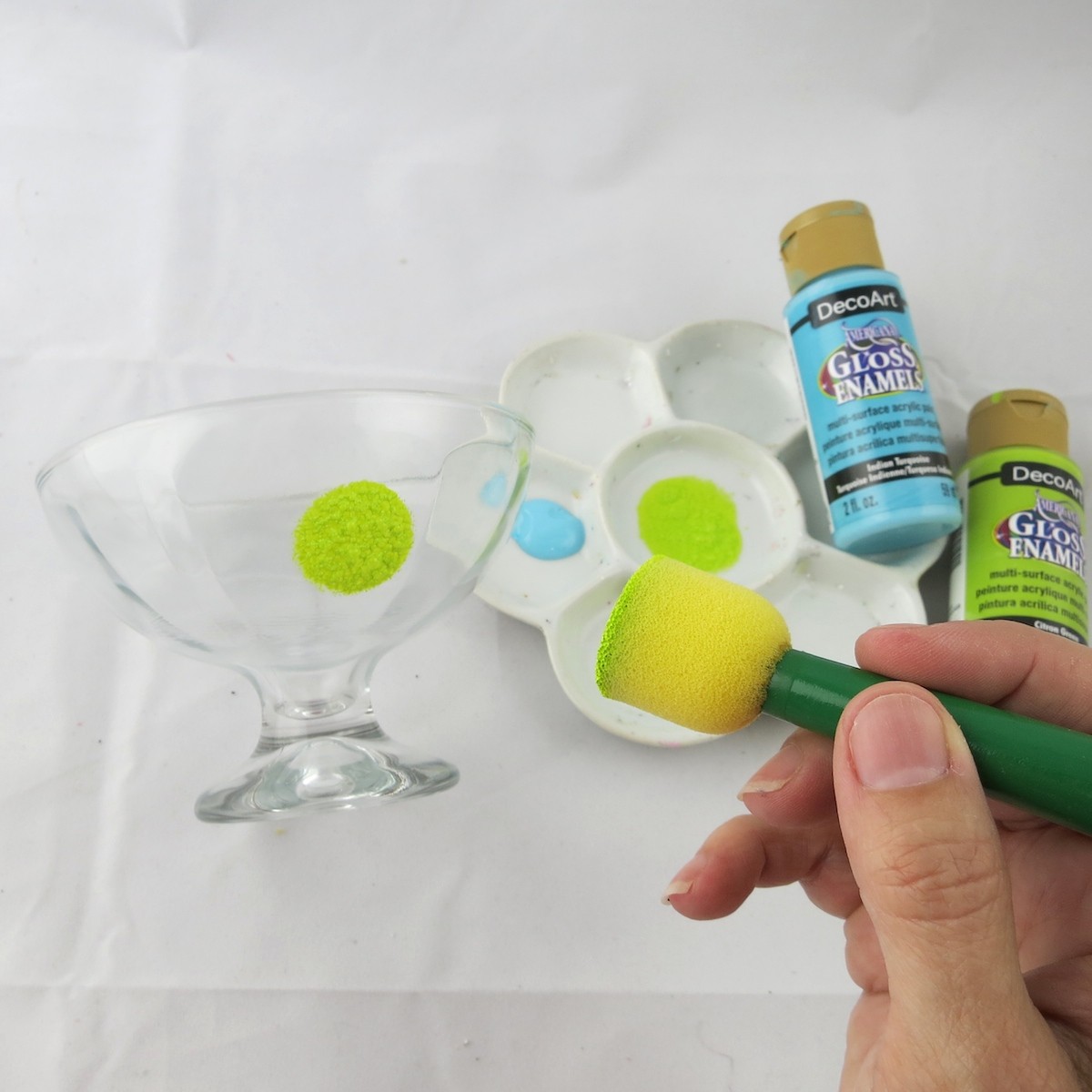 glass paint foam pouncer