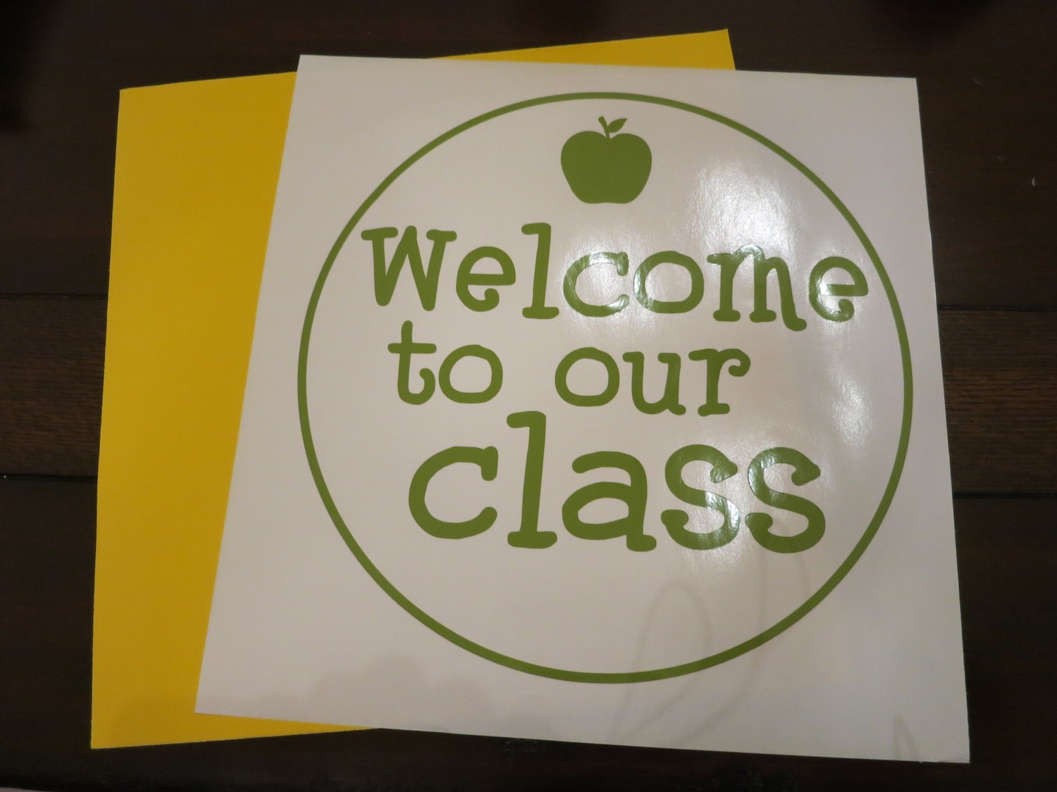 classroom wreath