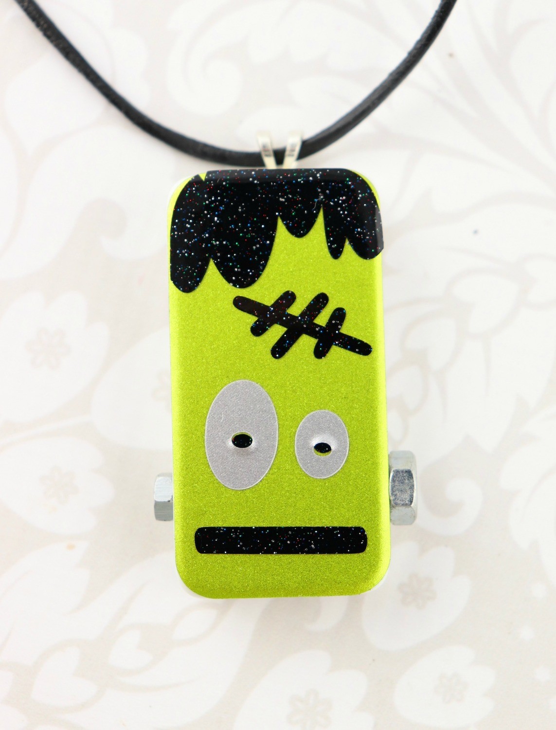 frankenstein necklace diy