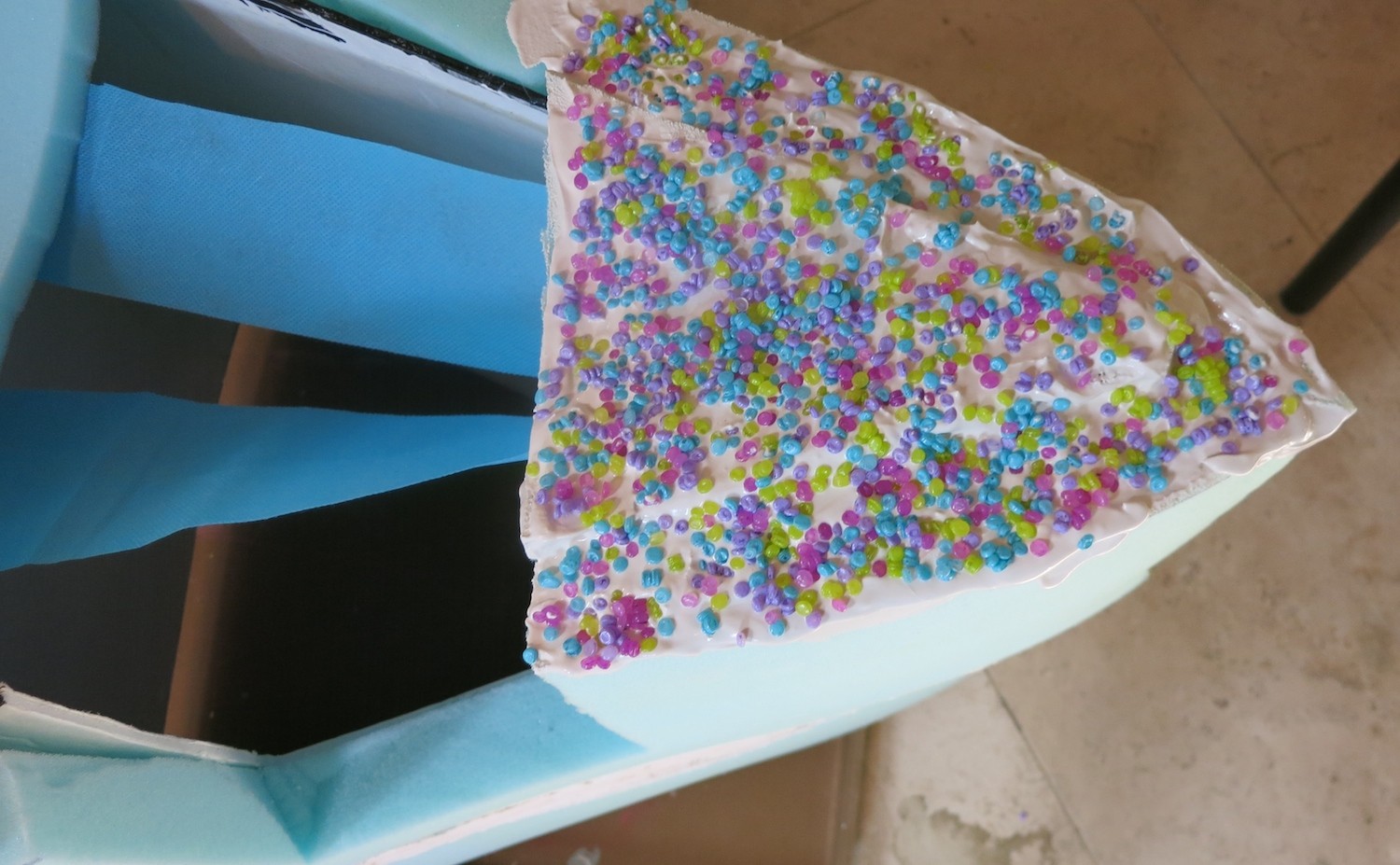 how to make a cake slice costume