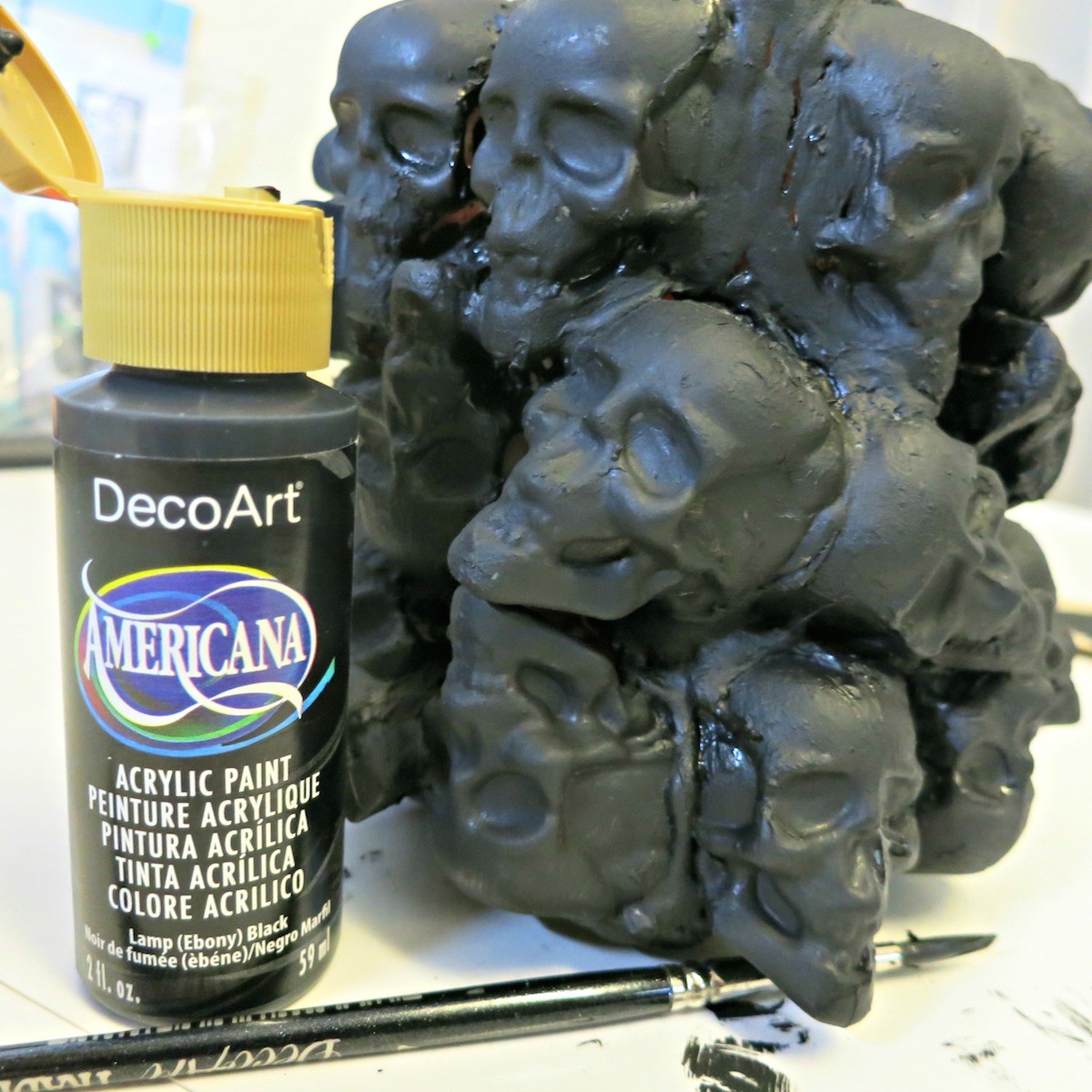 painted skulls