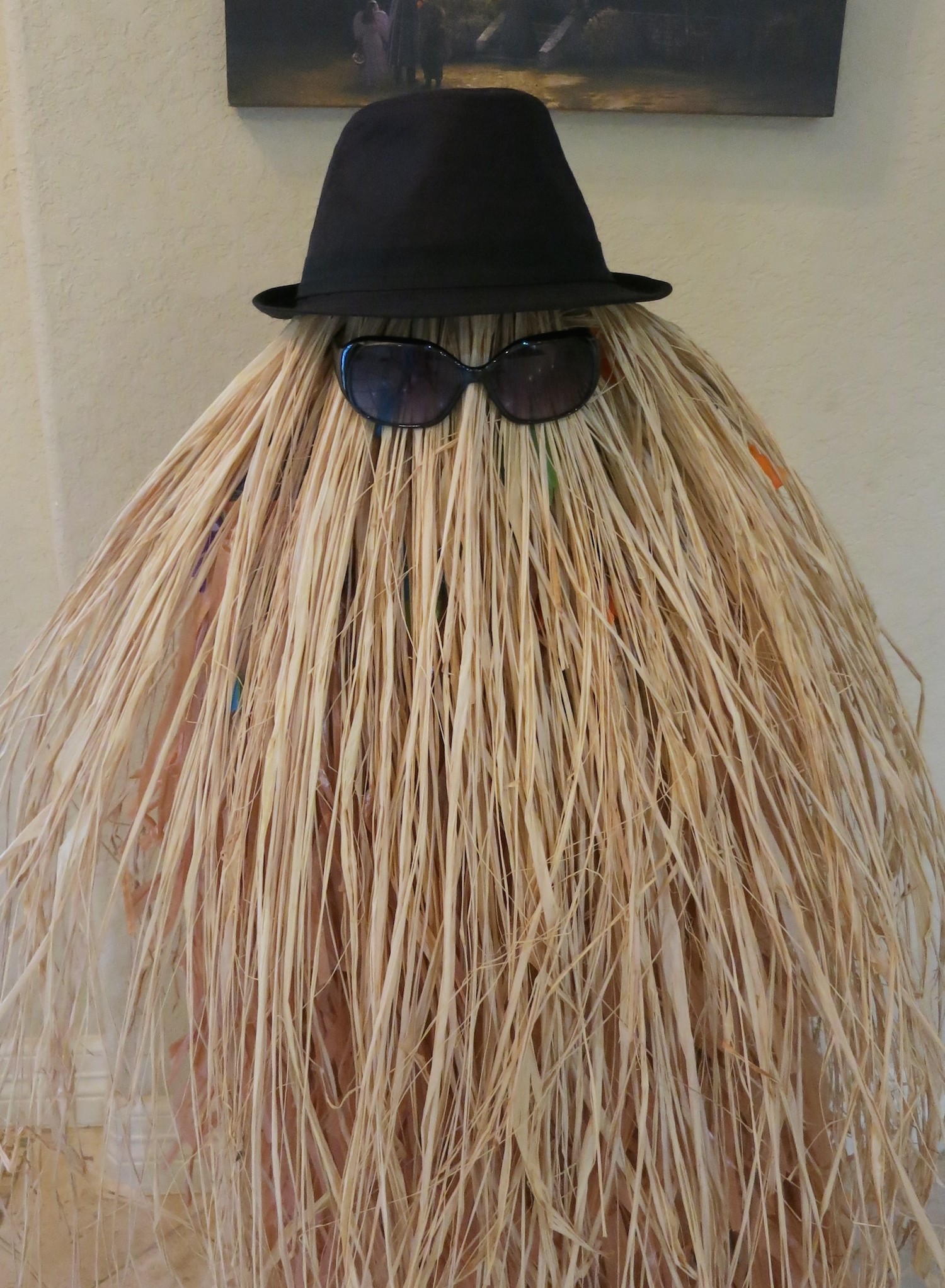 Cousin It DIY: Addams Family Halloween Tutorial