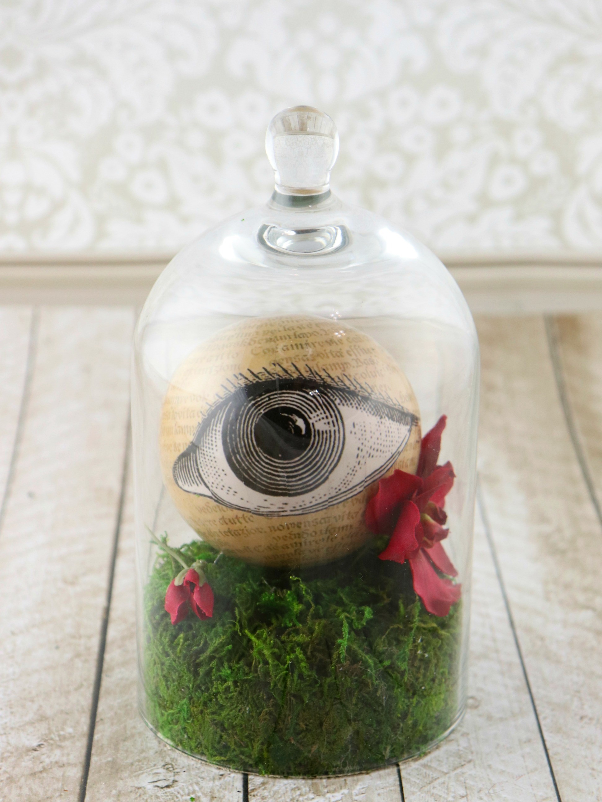 Halloween Cloche and Birdcage Decorating Ideas