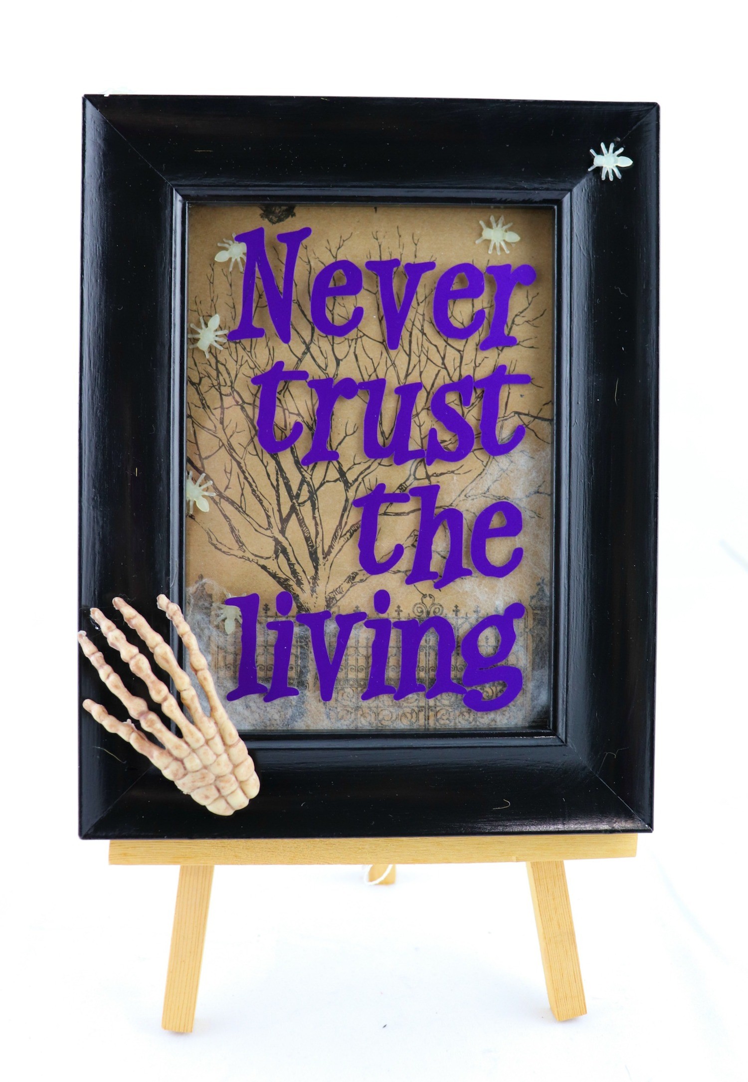 halloween holiday shadow box