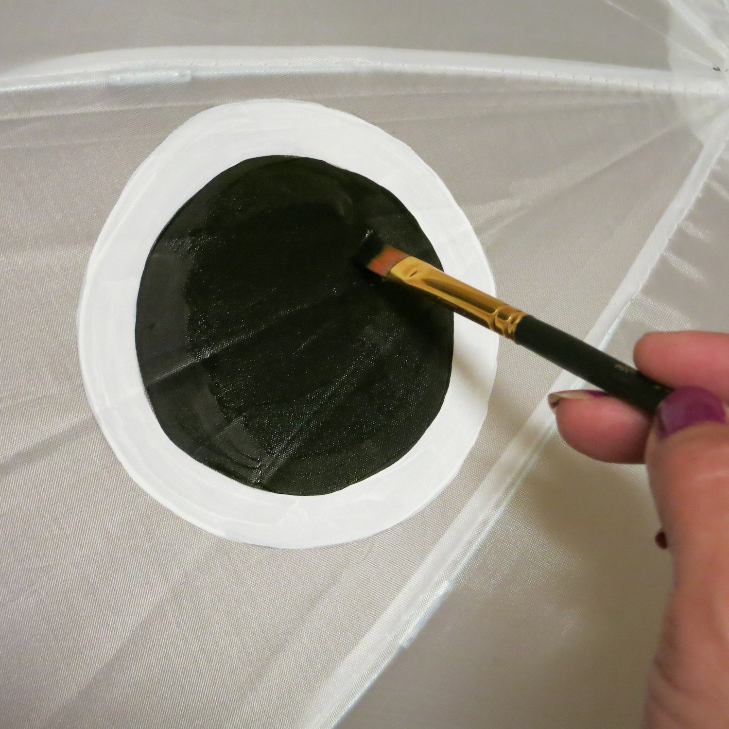 paint a sunbrella