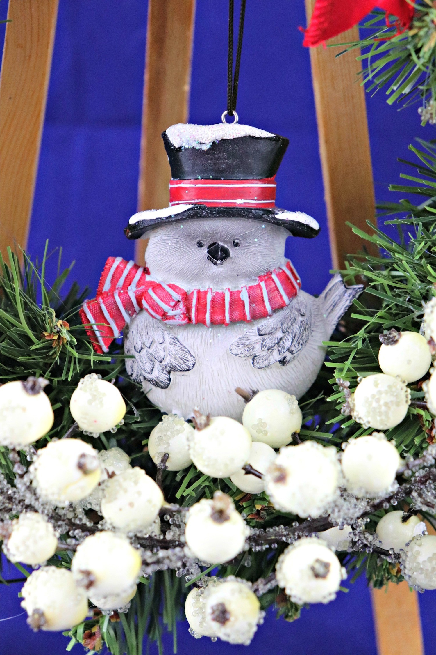 12 Days of Christmas Crafts: Woodland Wreath