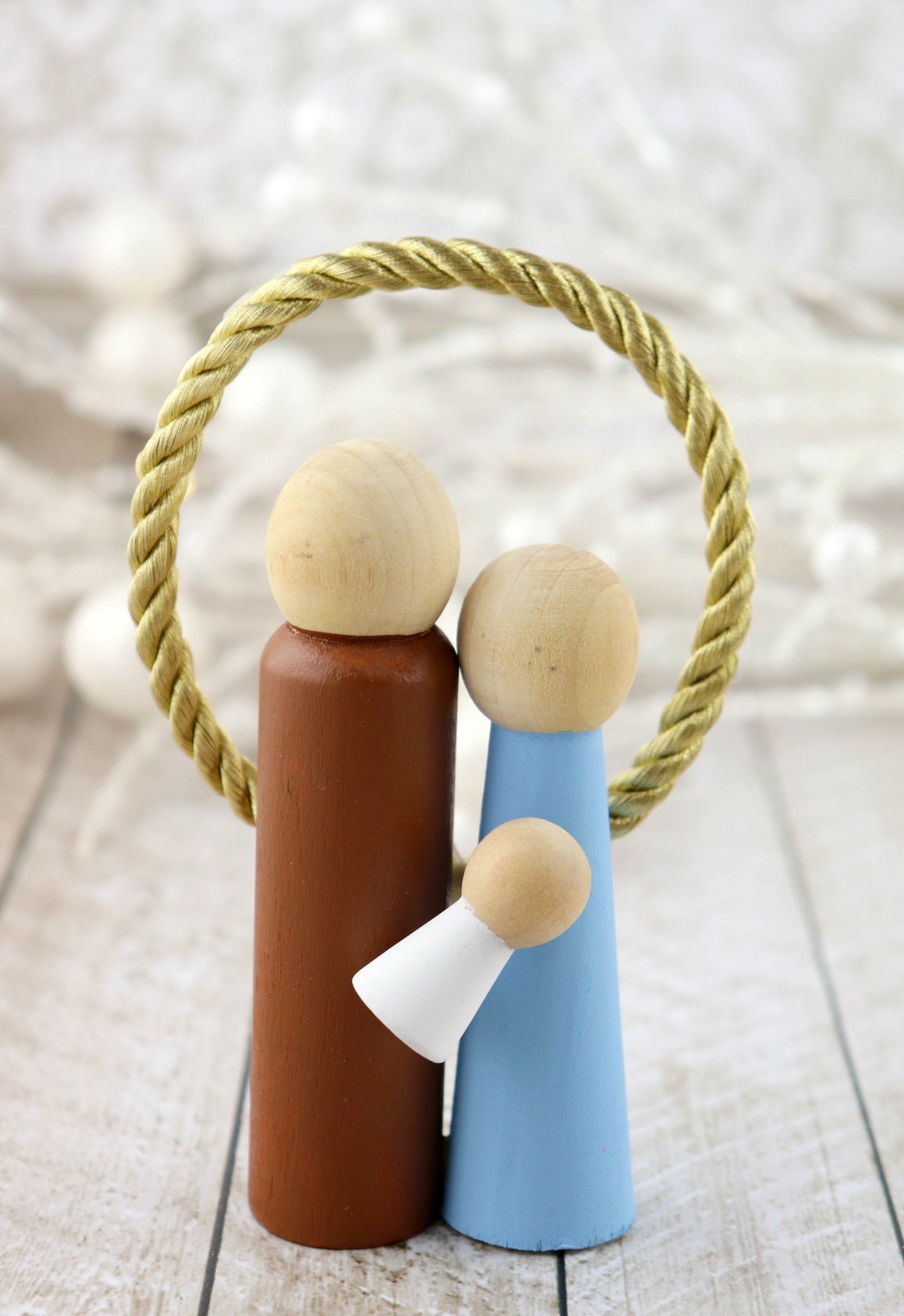 Holy Family Ornament Tutorial