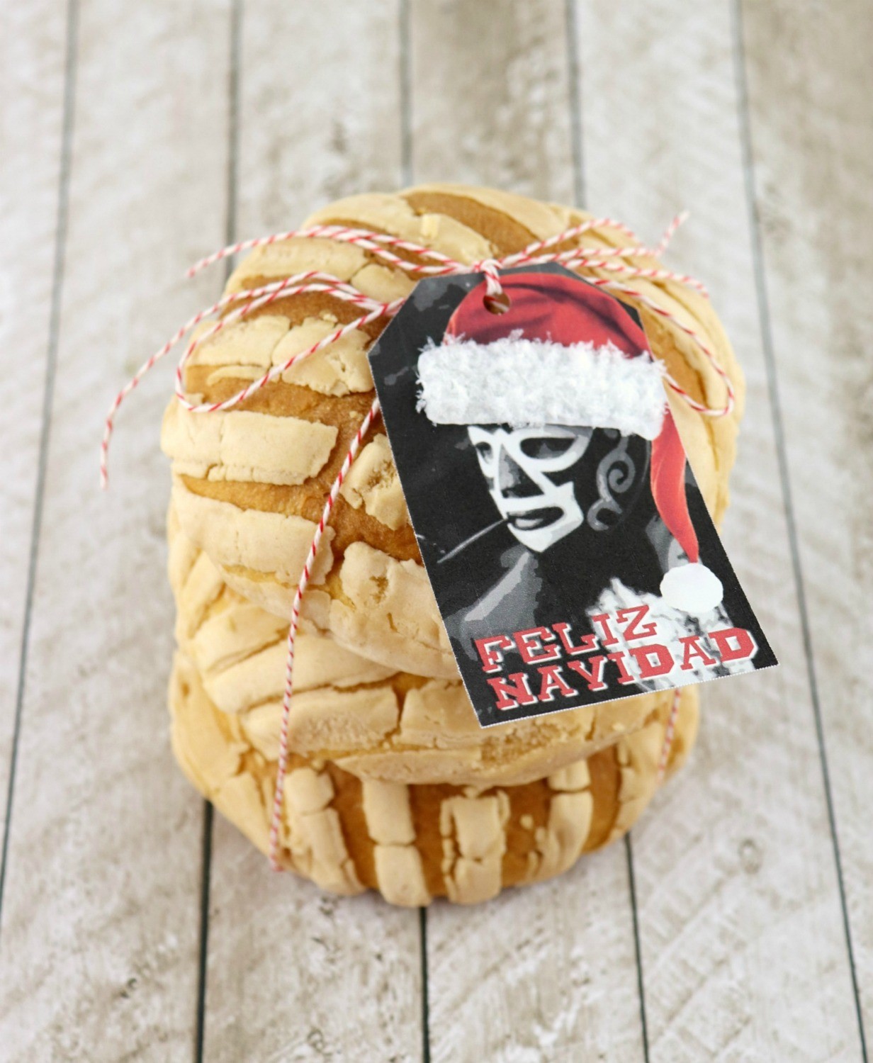 Luchador Tags Free Printable Christmas Craft