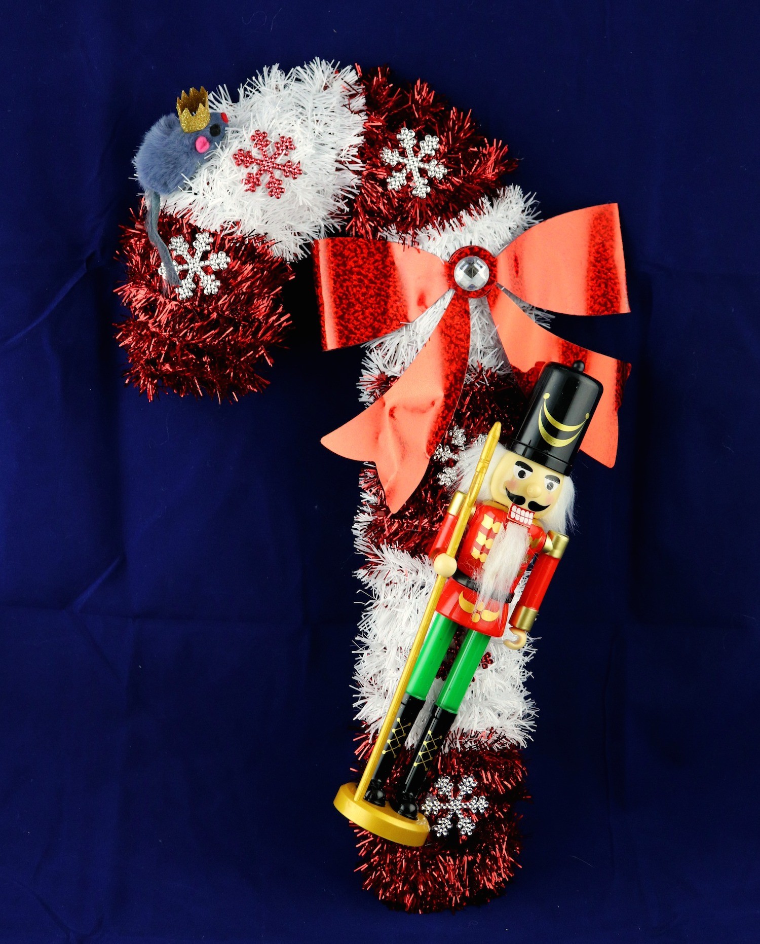 nutcracker and king mouse wreath