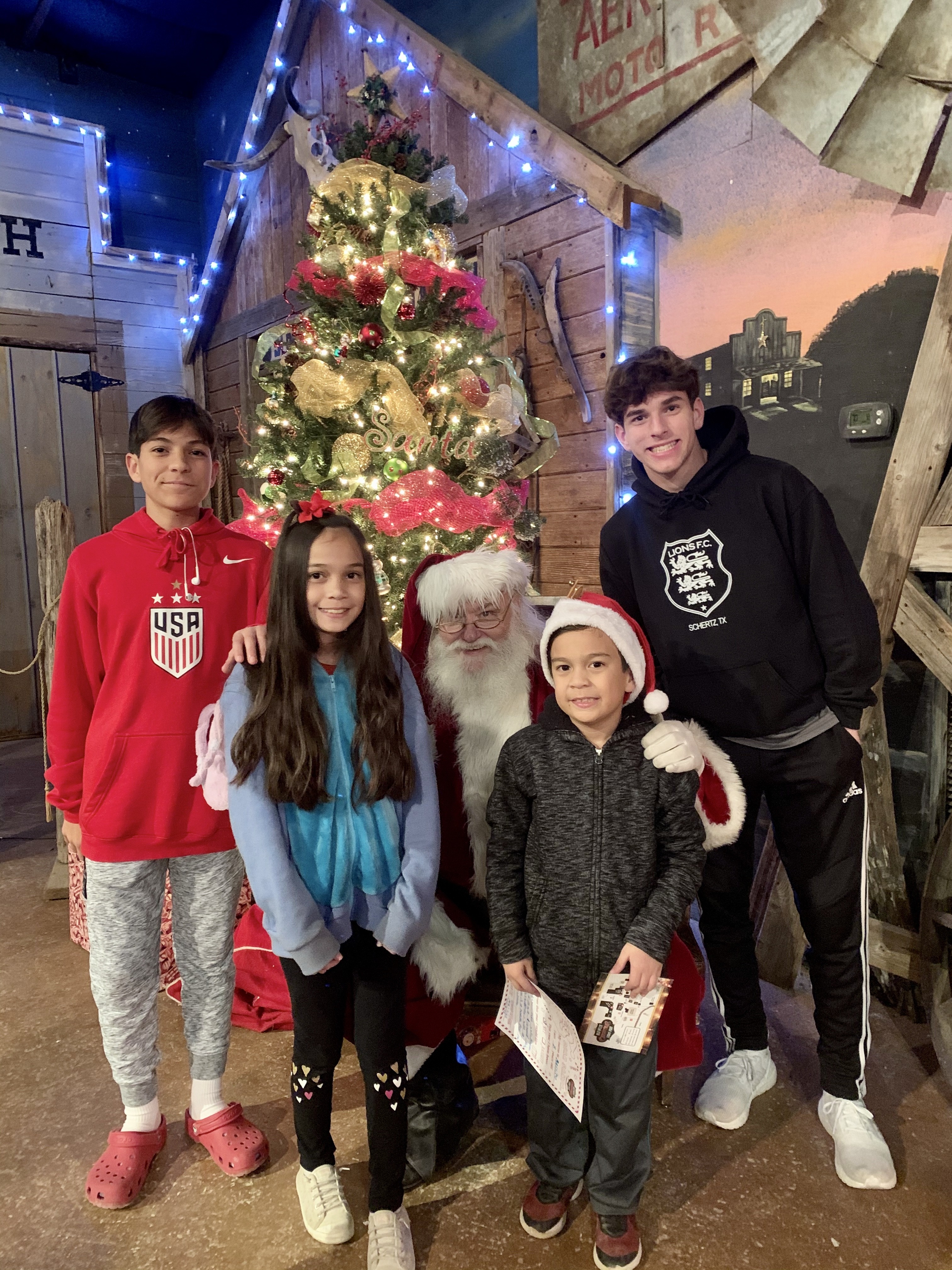 old west Santa