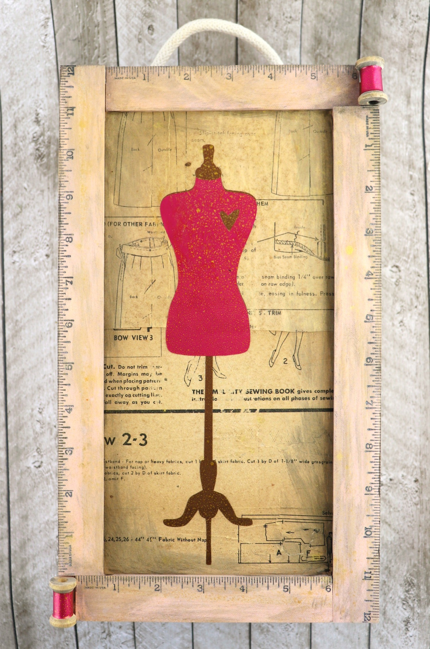 Upcycled Box Storage DIY: Sewing Organizer
