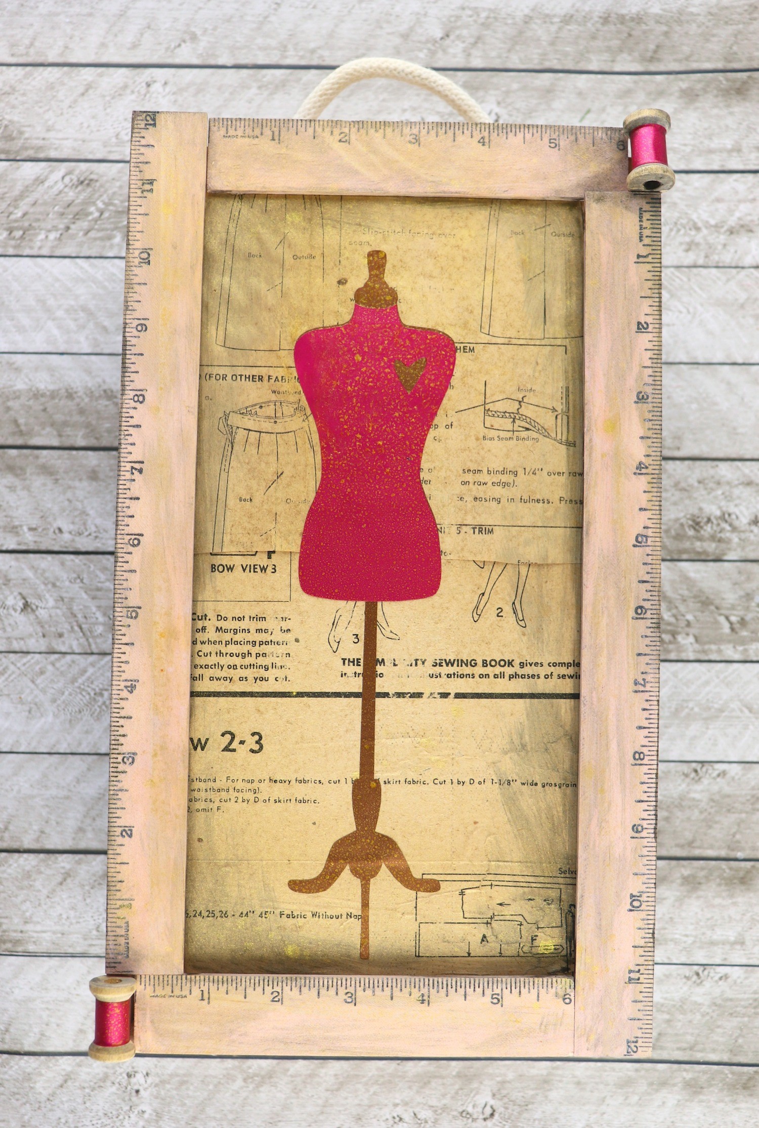 Upcycled Box Storage DIY: Sewing Organizer