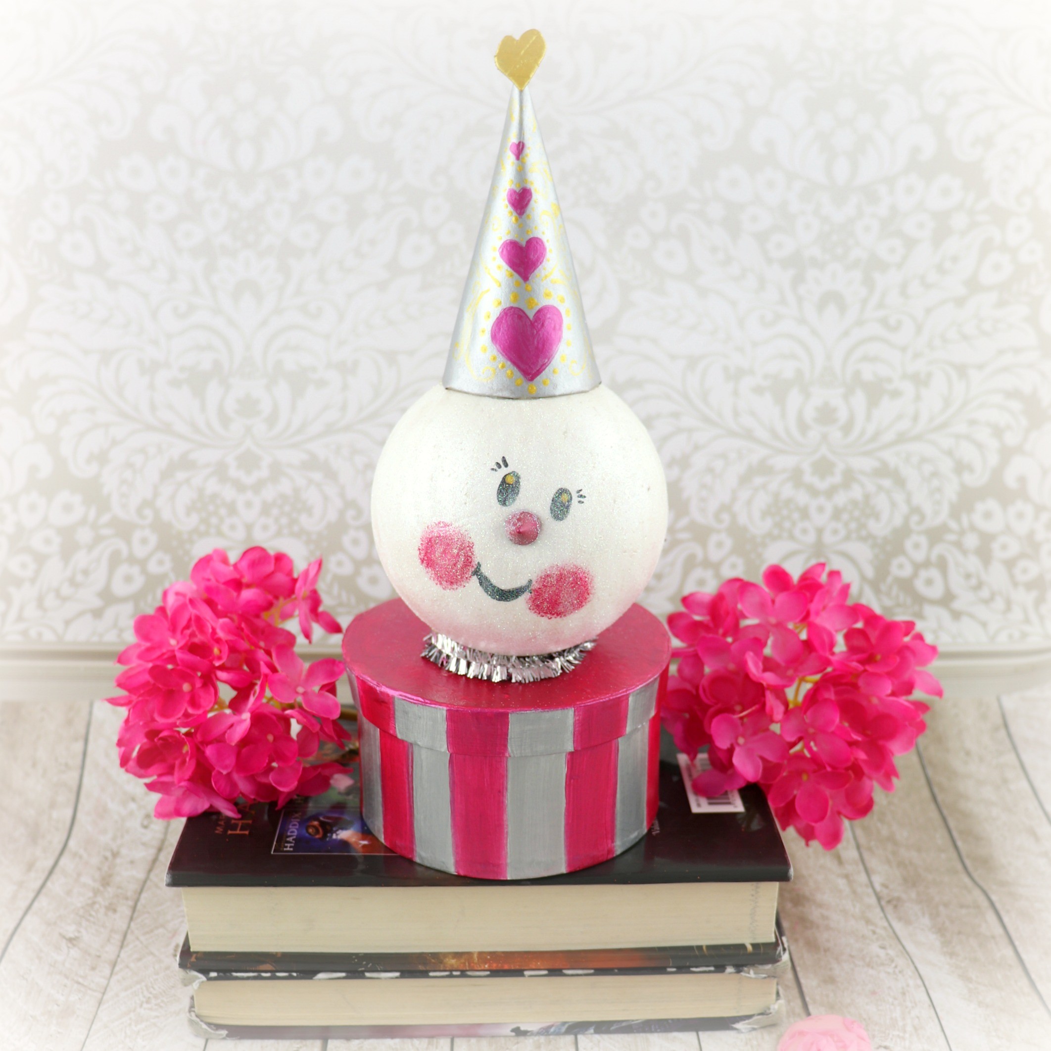 Valentine Snowman Box Tutorial