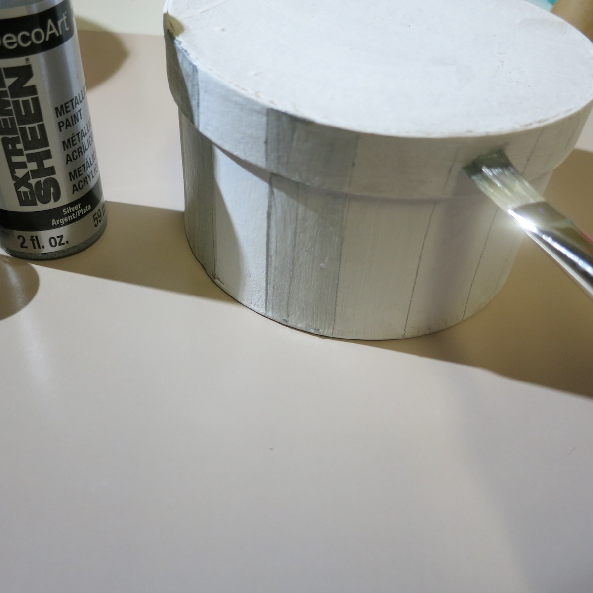 paint with extreme sheen paint from DecoArt