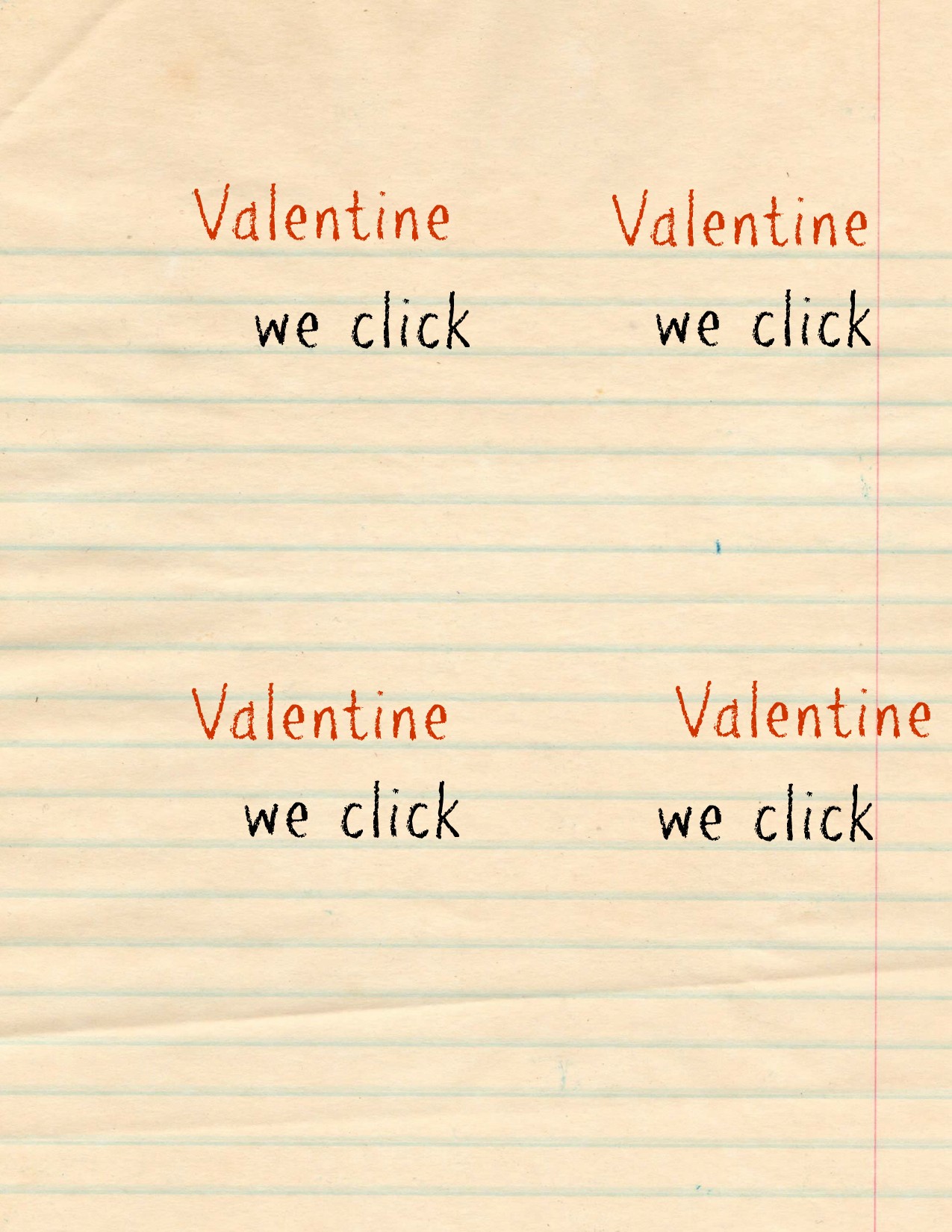 Free Printable Valentine