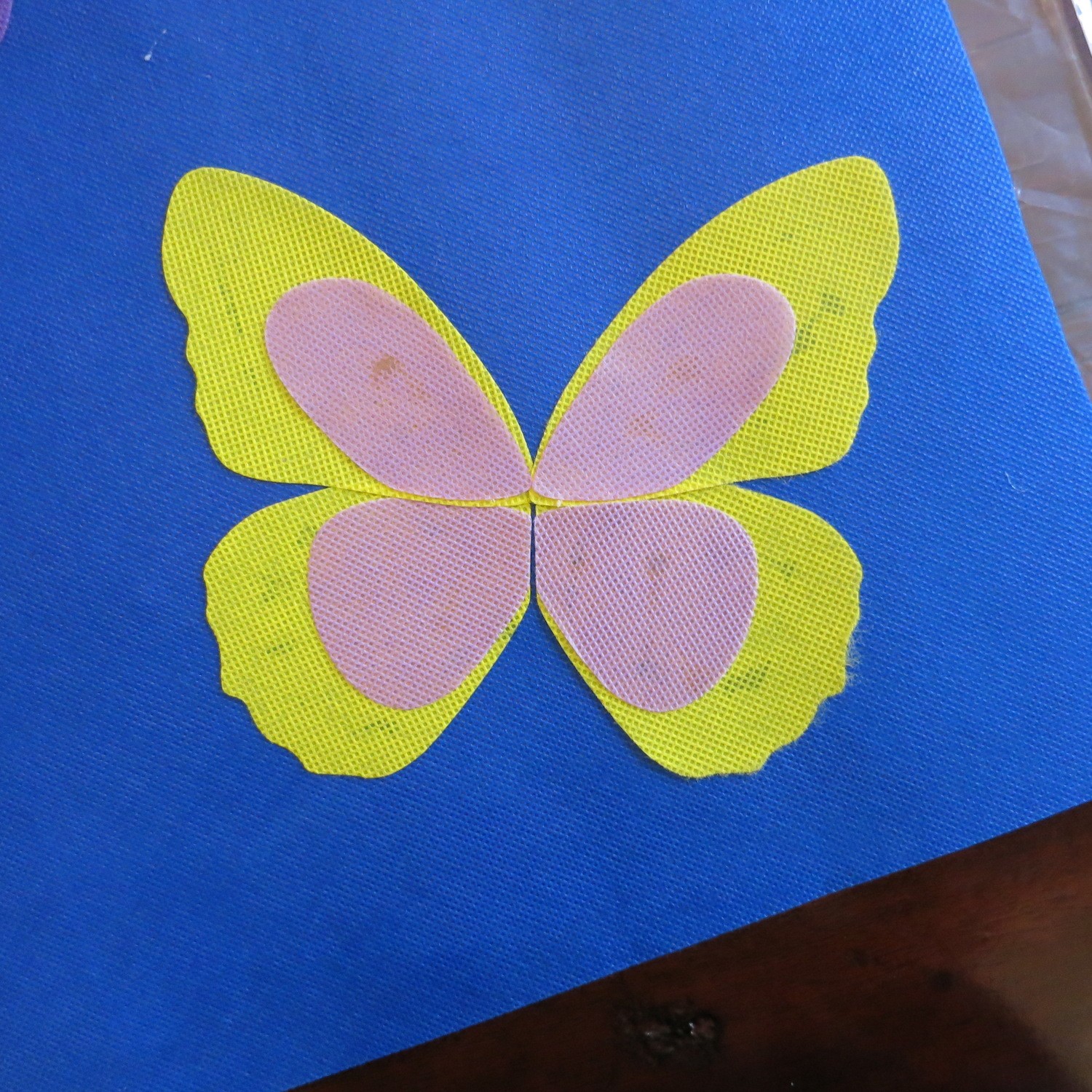 butterfly table runner die cut