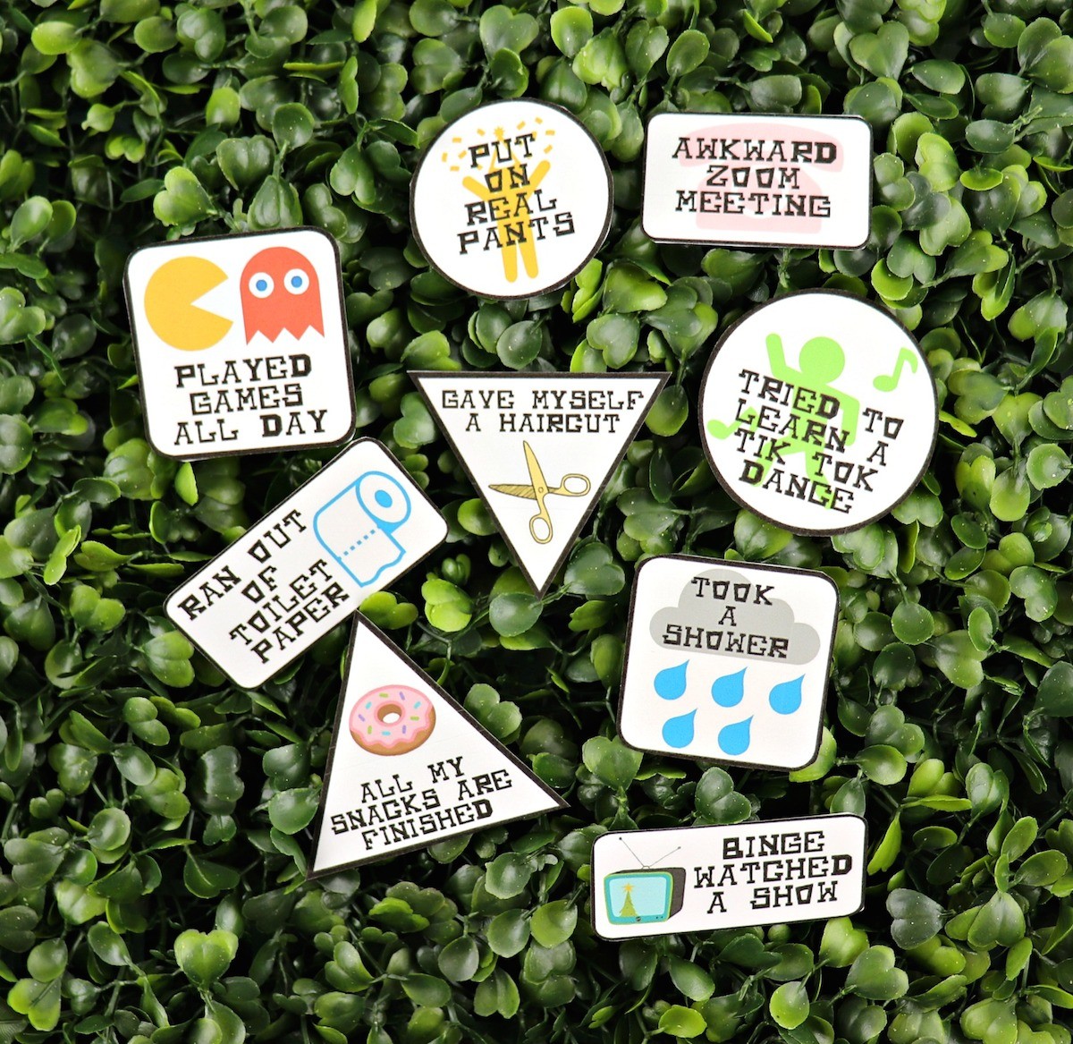 quarantine badges printable