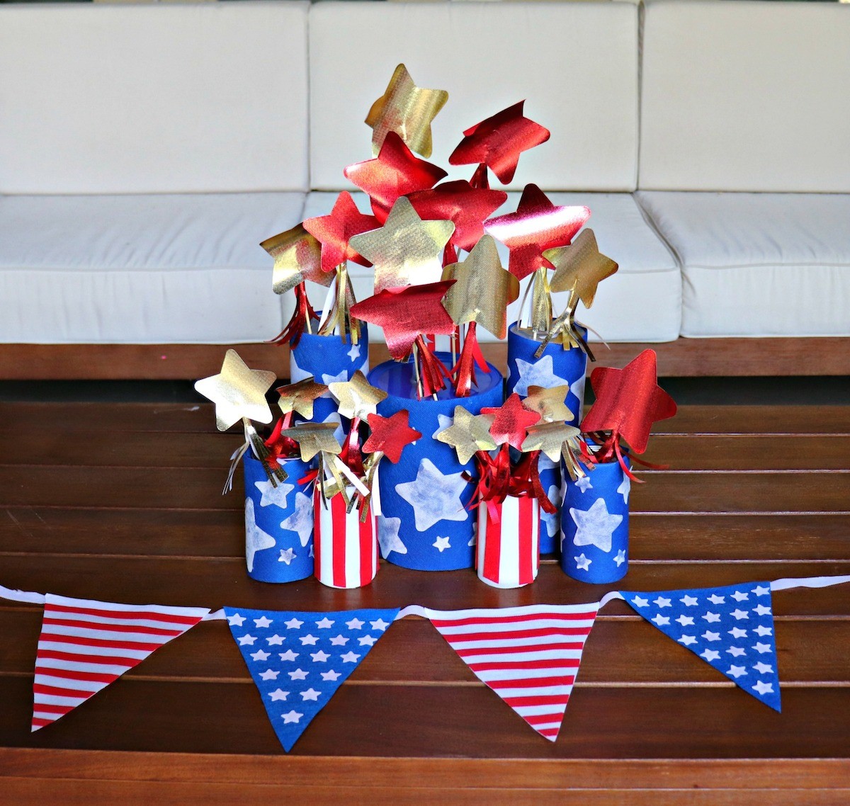 fourth of july centerpiece