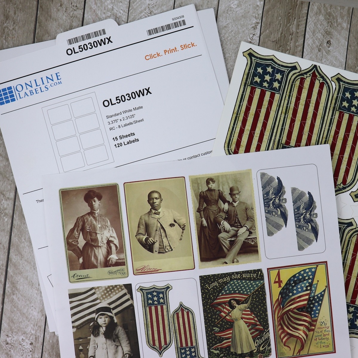 juneteenth printable stickers