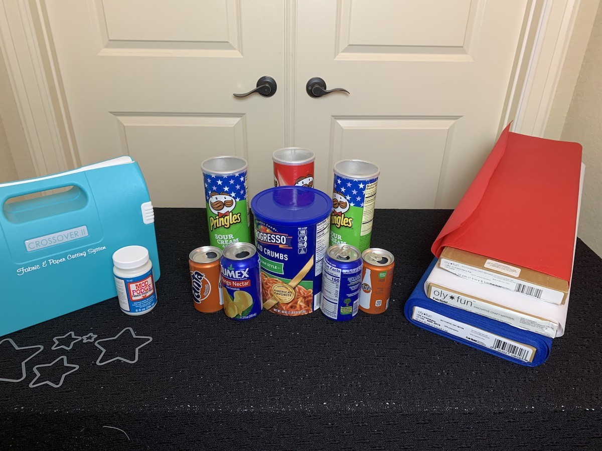 patriotic centerpiece supplies