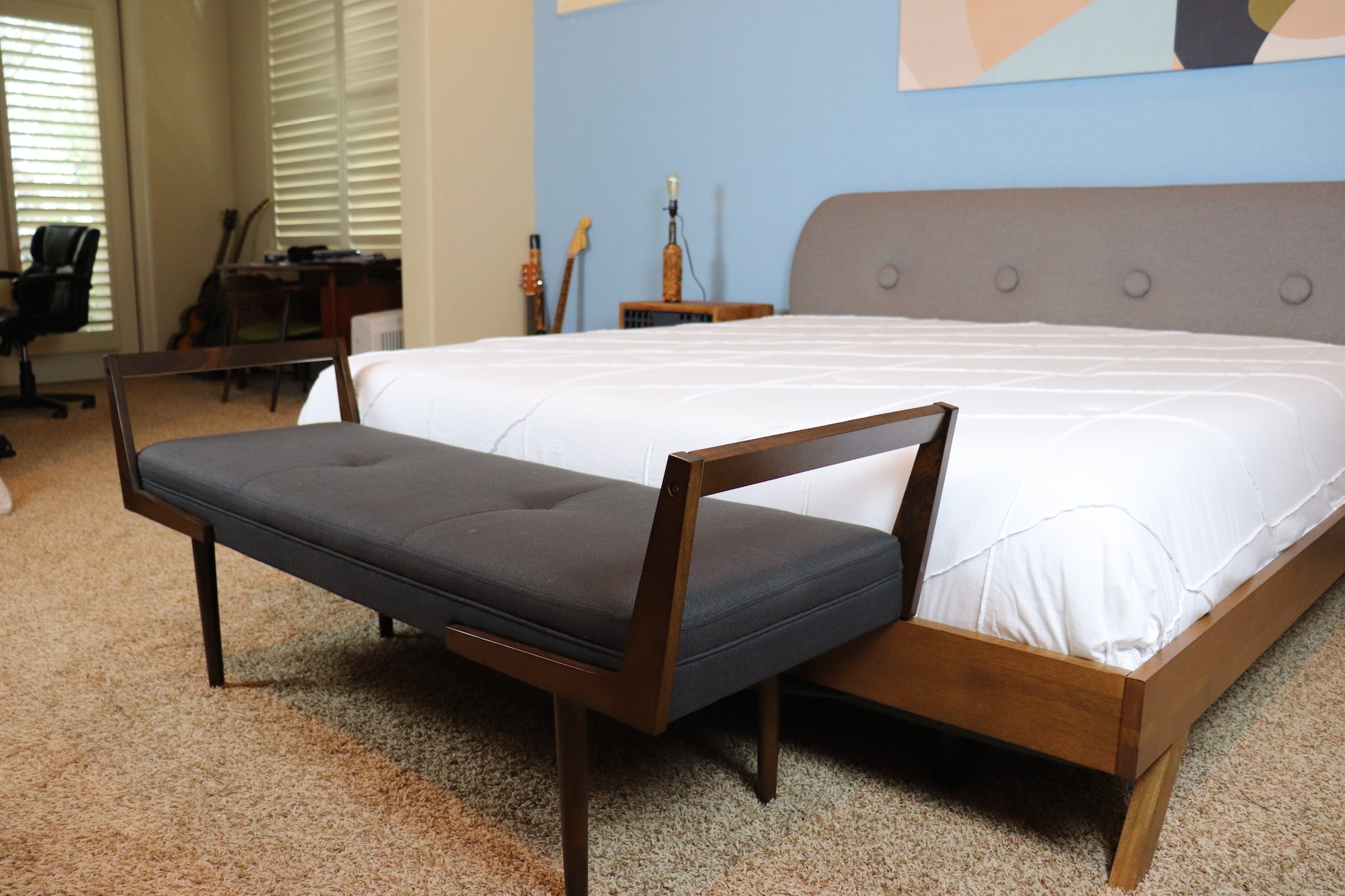 MCM bench from overstock