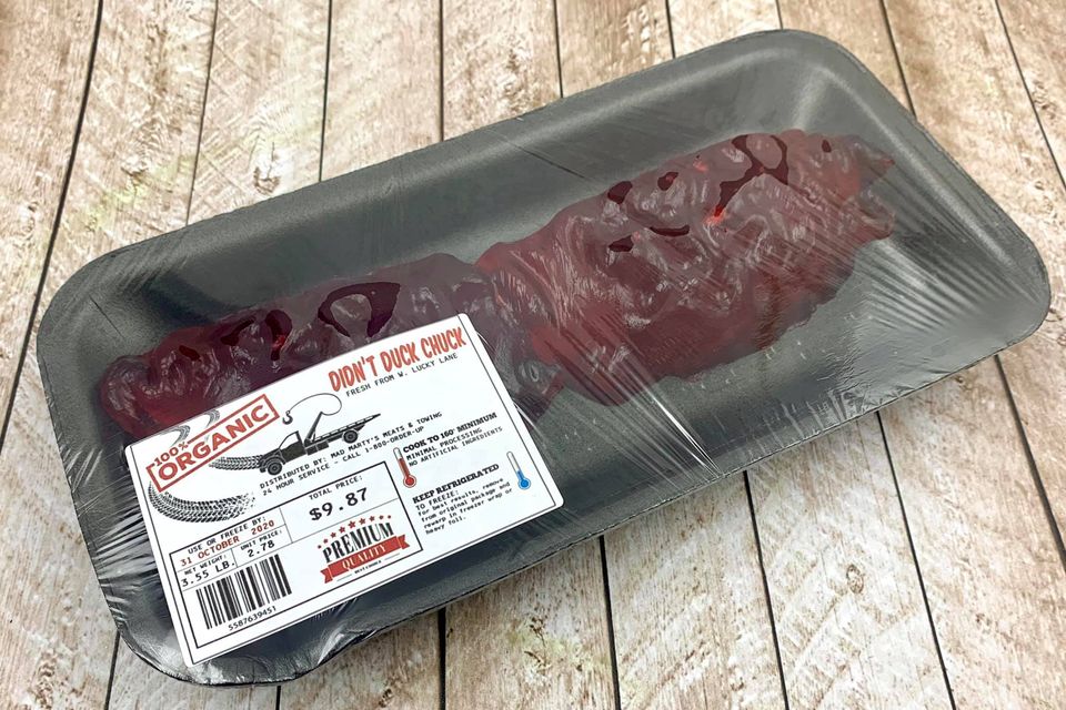 Roadkill Halloween Dessert Gummy Treat DIY