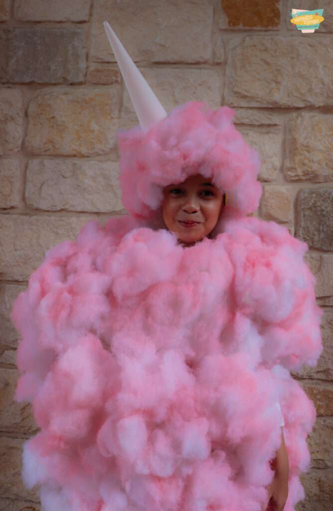 costume made with Poly-Fil Fiberfill