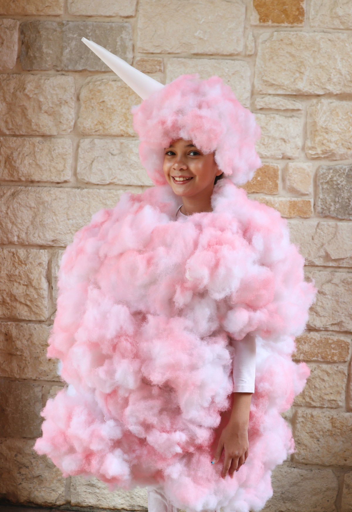how to make a cotton candy costume for Halloween