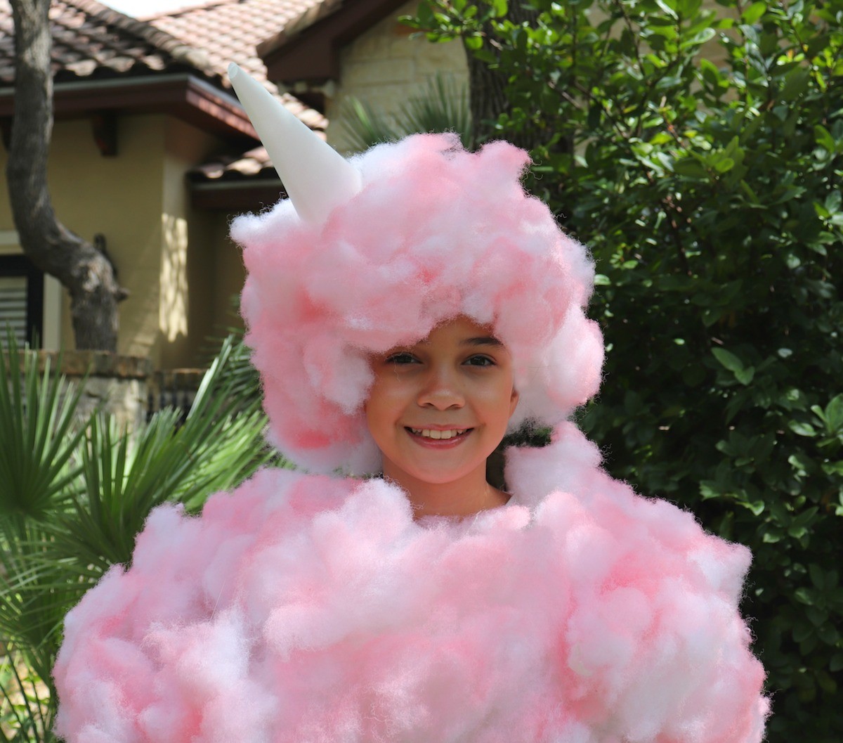 cotton candy costume DIY