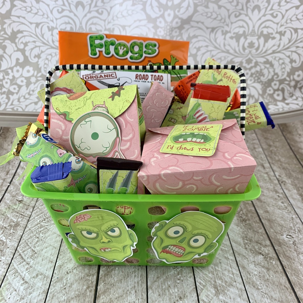 halloween treat basket you've been booed