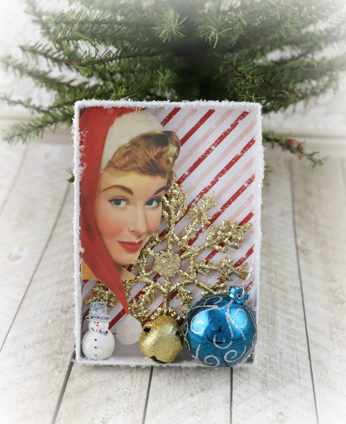 retro Christmas ornament DIY