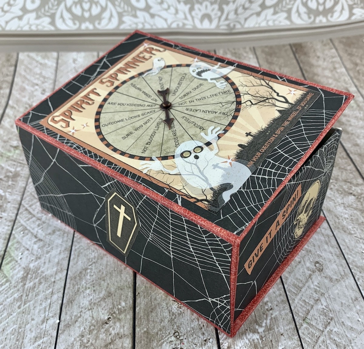 halloween spinner party favor