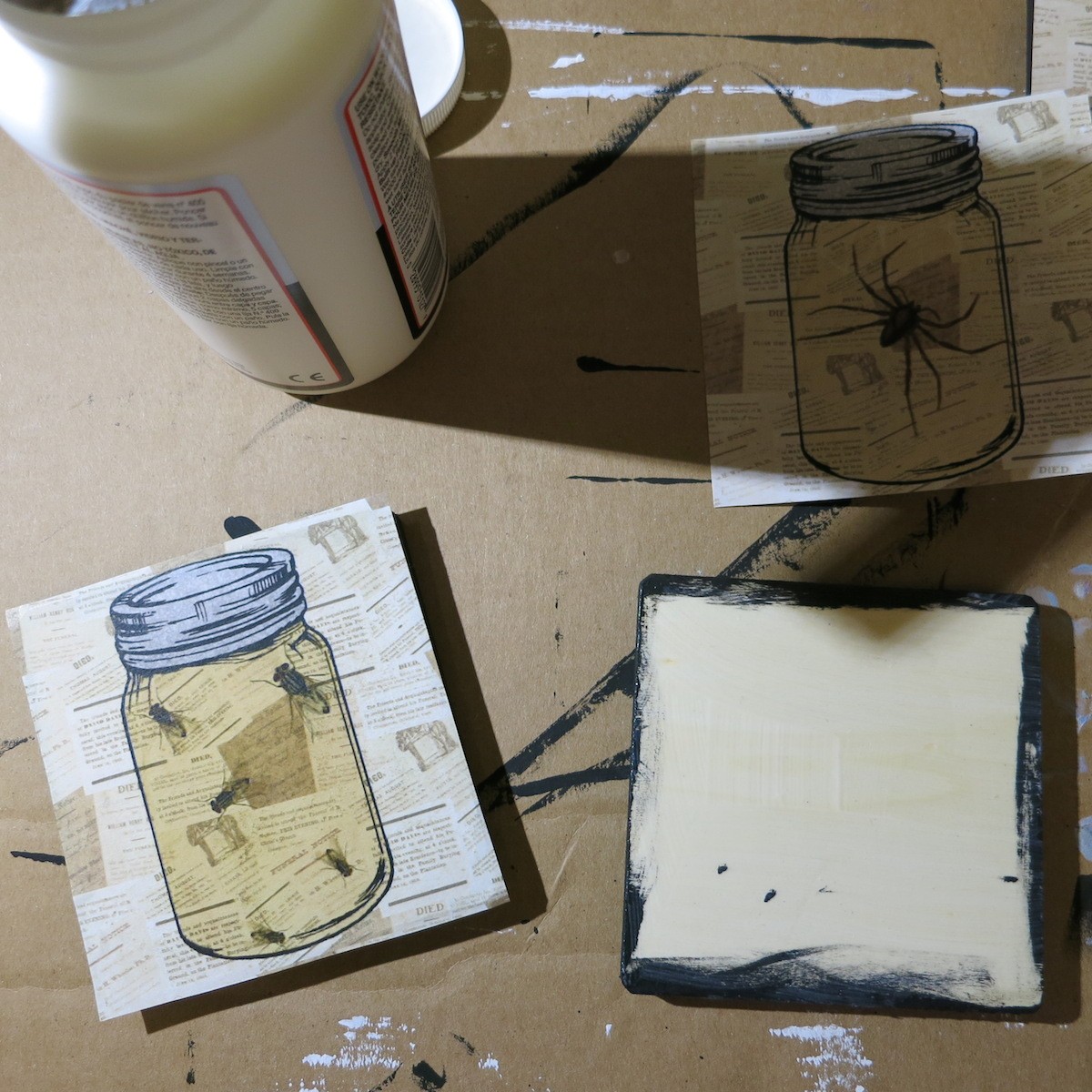 Mod Podge coasters