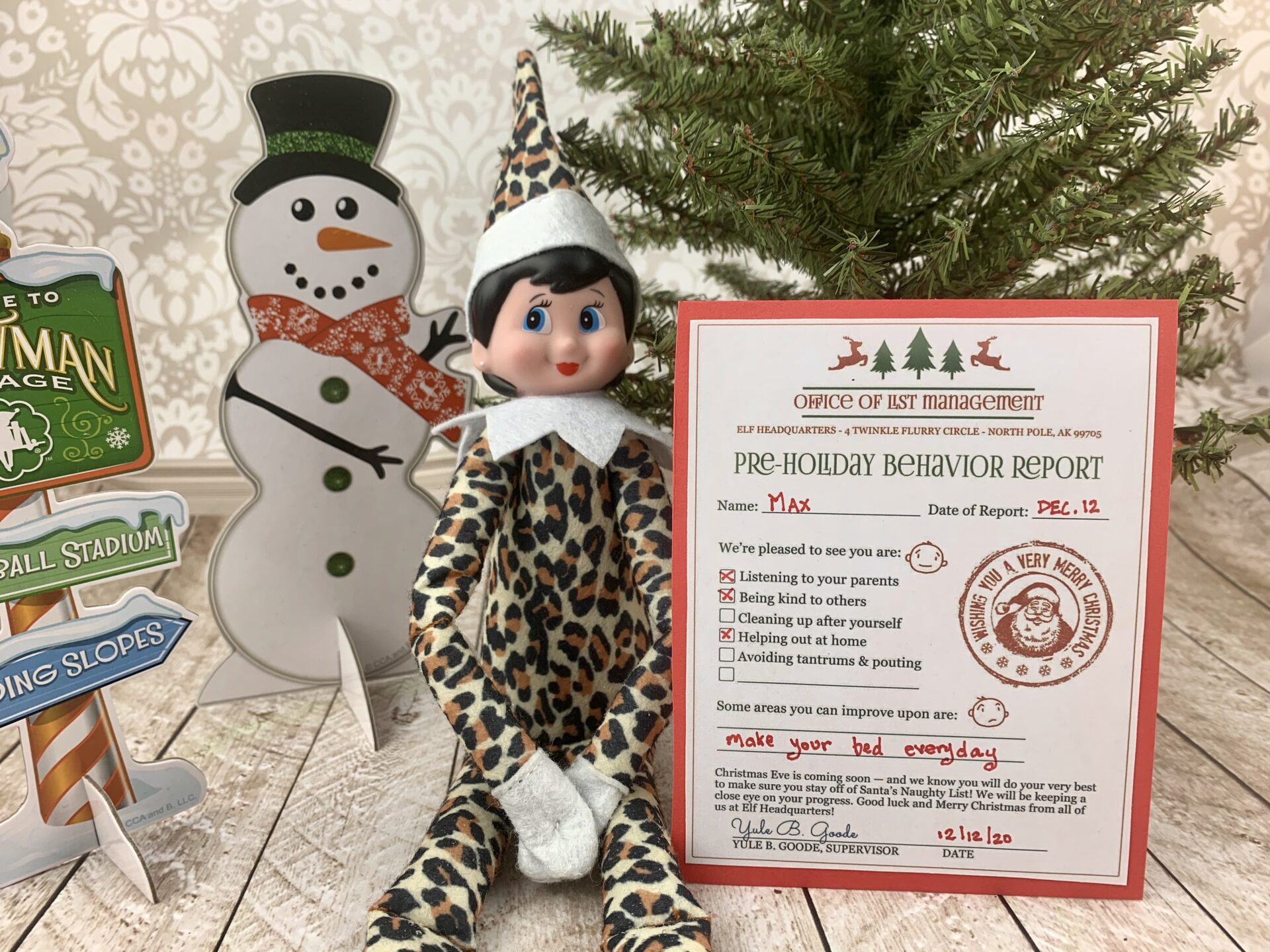 Elf on the Shelf Printable Progress Reports - Morena's Corner