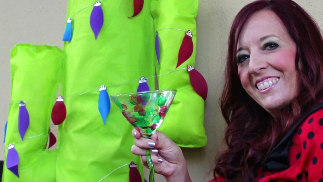 Cactus Tree Tutorial: Quirky Christmas Decor