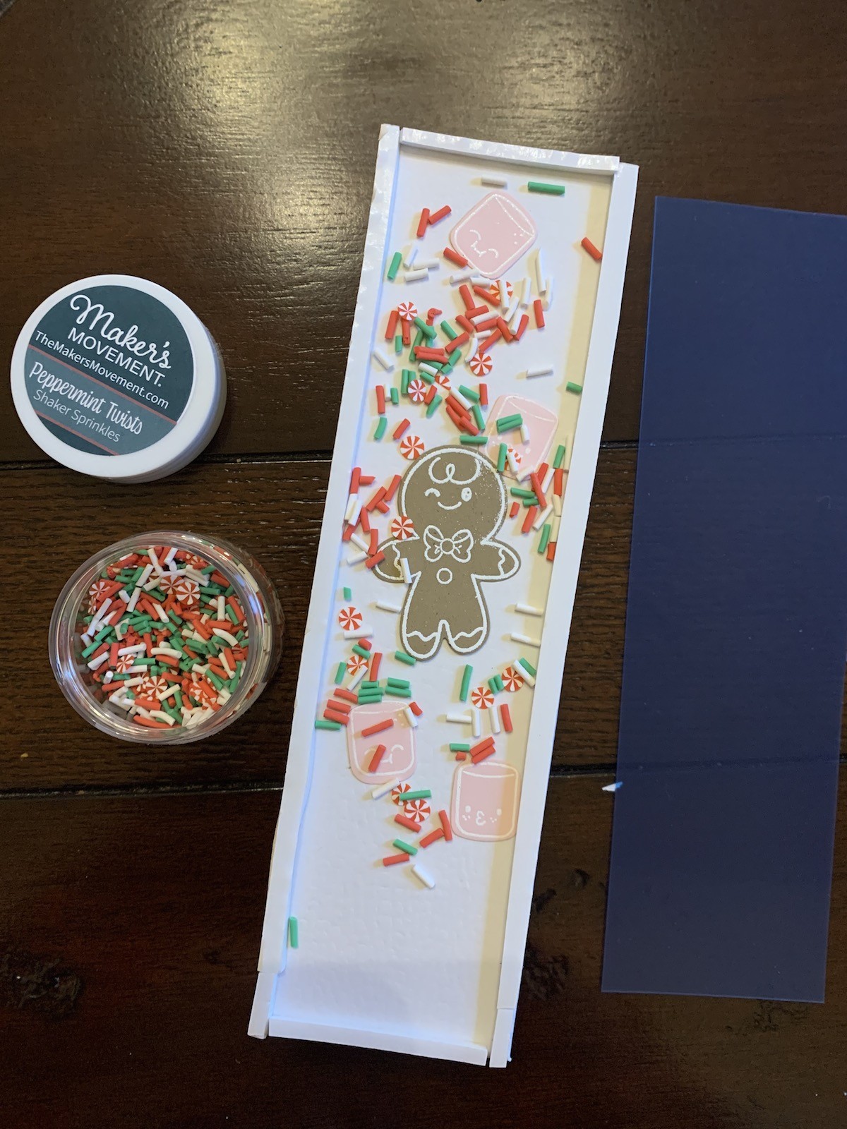 add shaker sprinkles