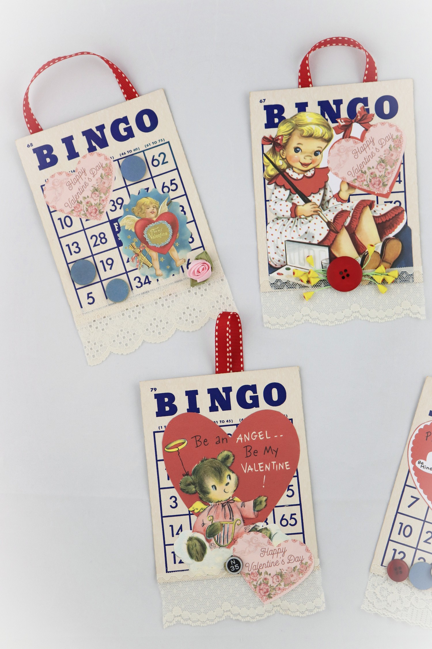 Valentine DIY Hanging Valentines Decoration