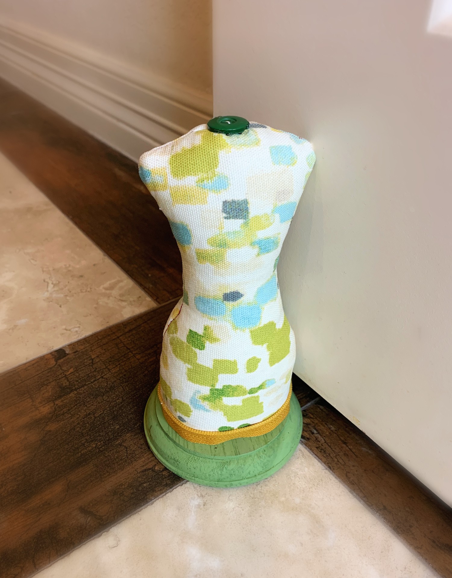 dress form door stopper DIY