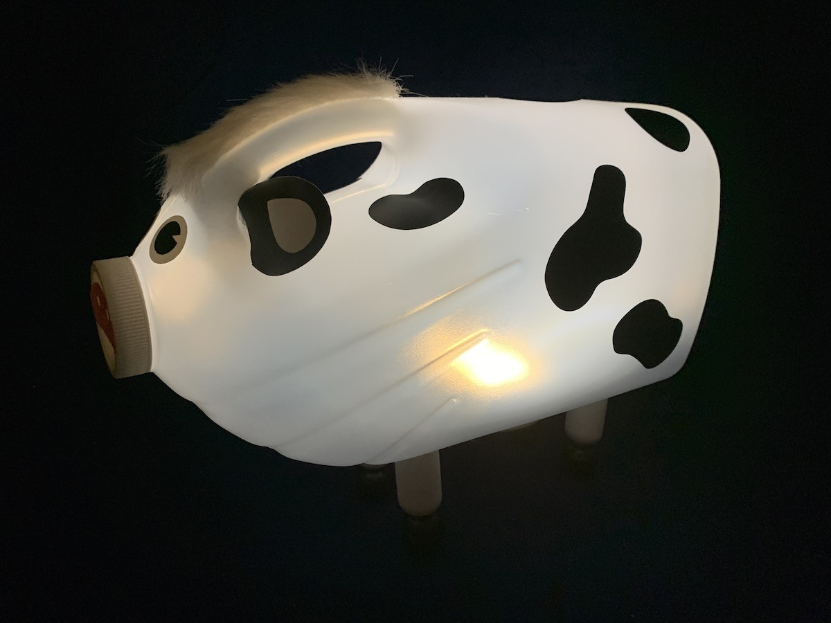 how to make a cow night light