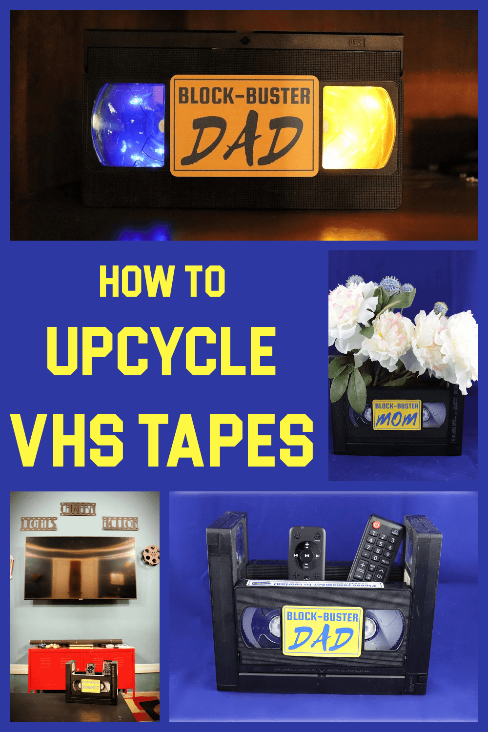 what can I make with old VHS tapes?