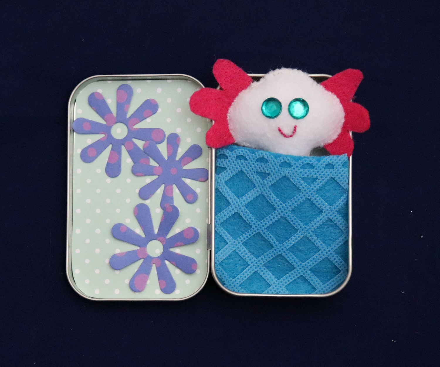 tiny axolotl plush diy